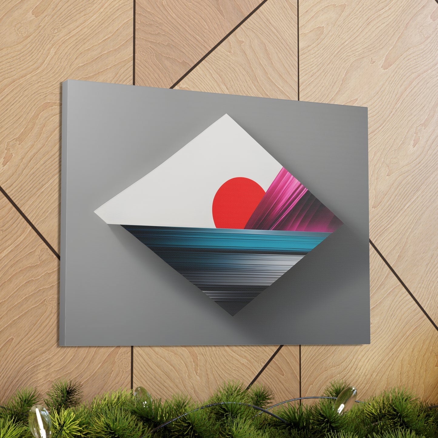 Prismatic Echoes: Abstract Wall Décor