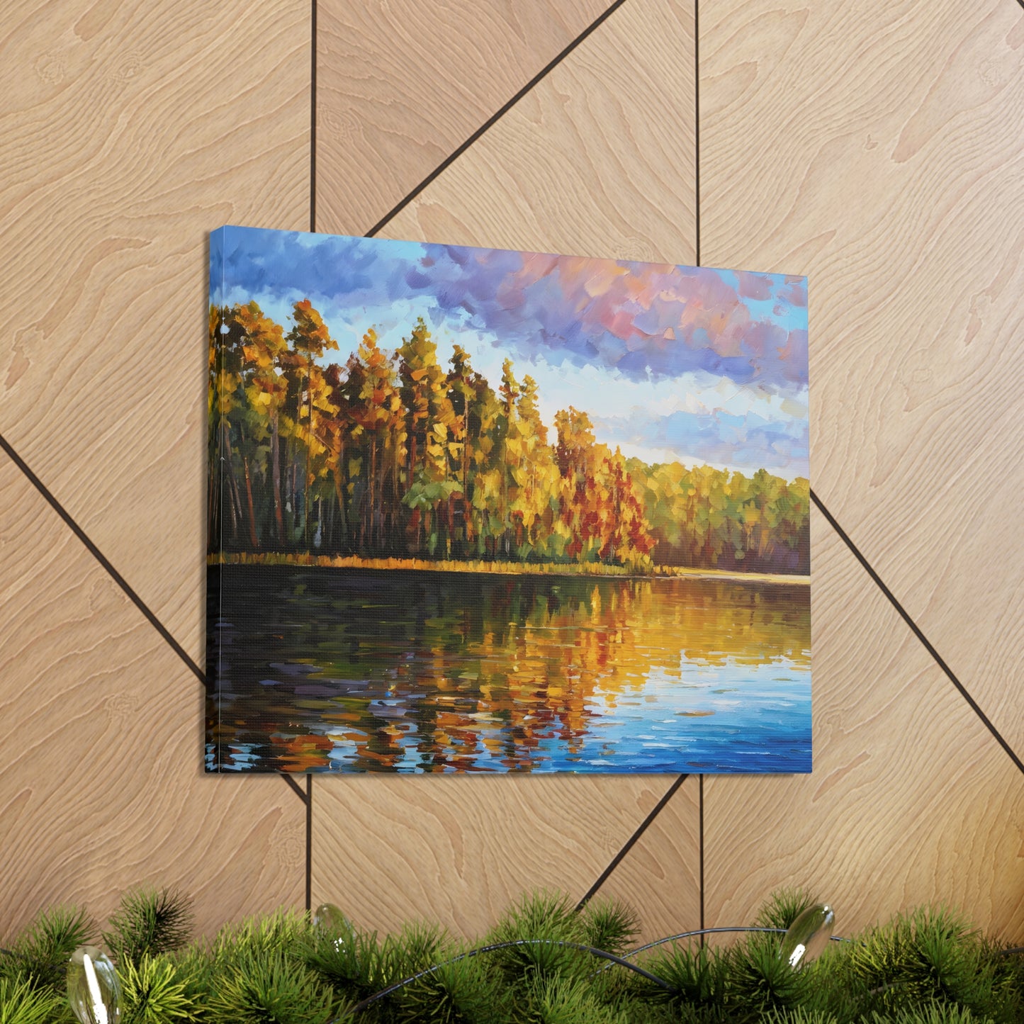 Tranquil Haven: Classic Oil Painting Wall Décor