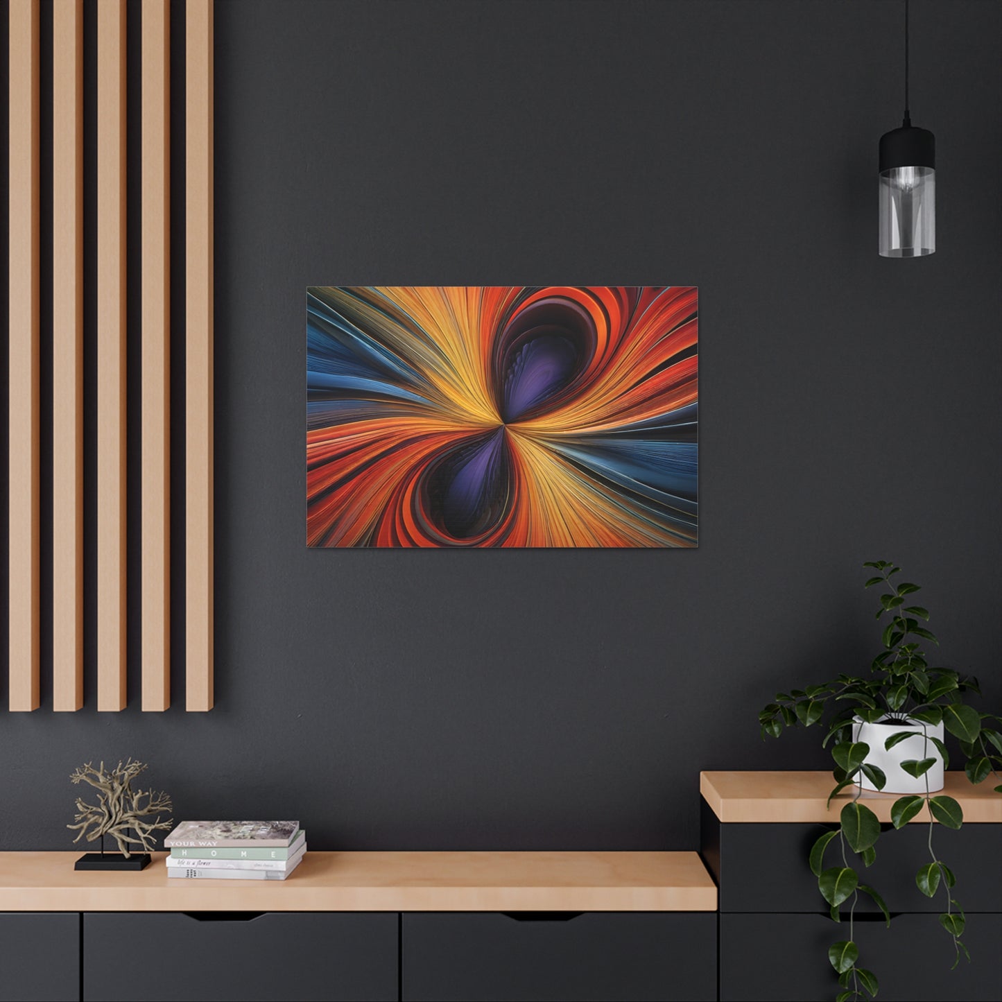 Solar Harmony: Abstract Wall Décor