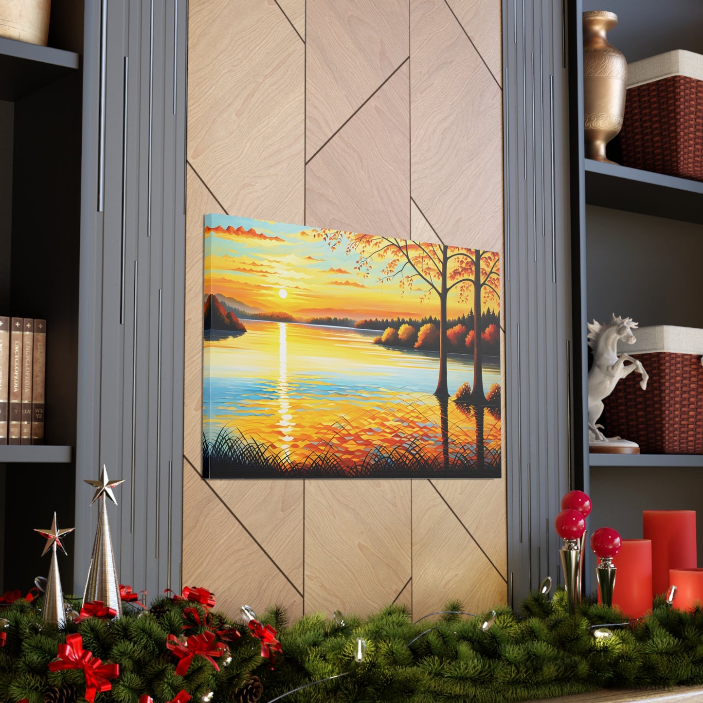 Summer’s Solace: Classic Oil Painting Wall Décor