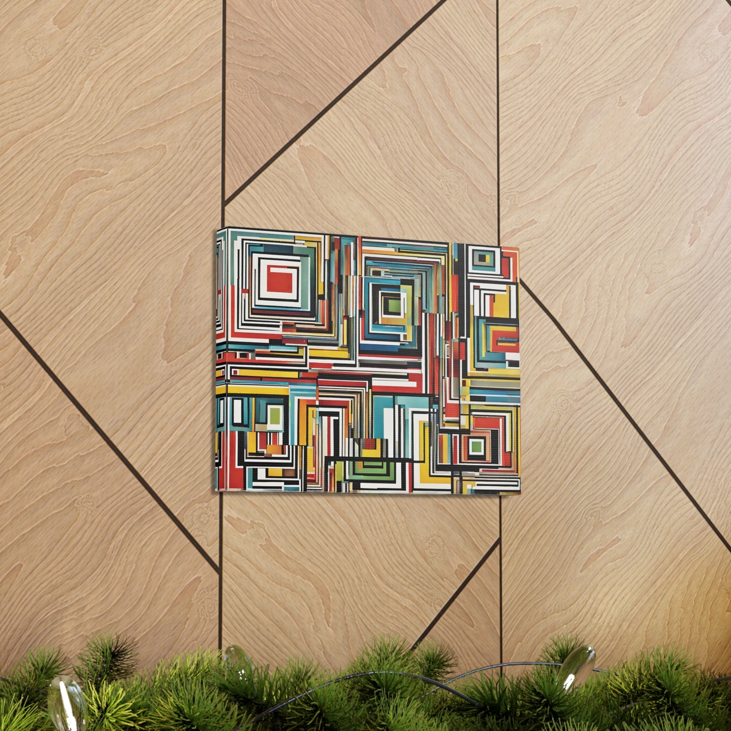 Enchanted Maze: Abstract Wall Décor