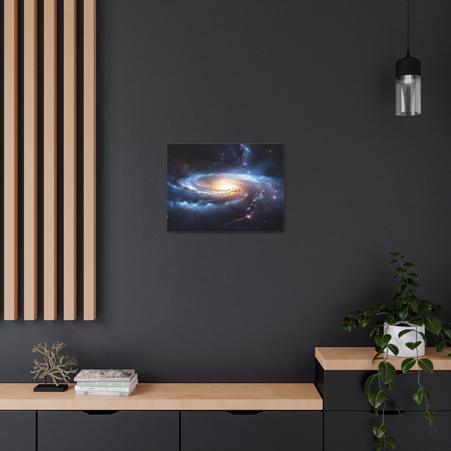 Interstellar Melody: Space Wall Décor