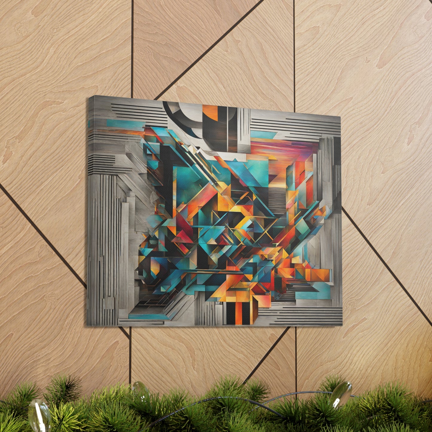 Quantum Bloom: Abstract Wall Décor