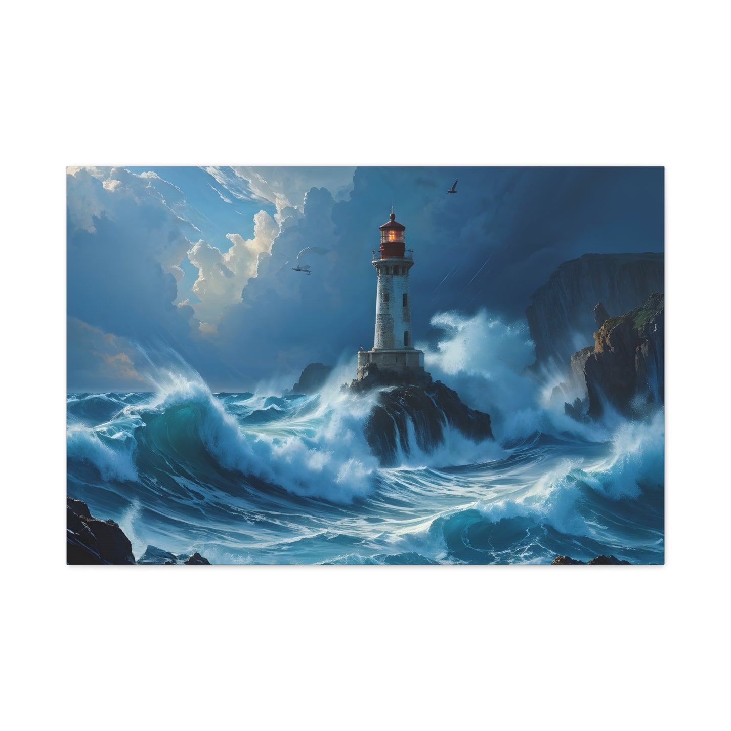 Lighthouse Lullaby: Nautical Wall Décor