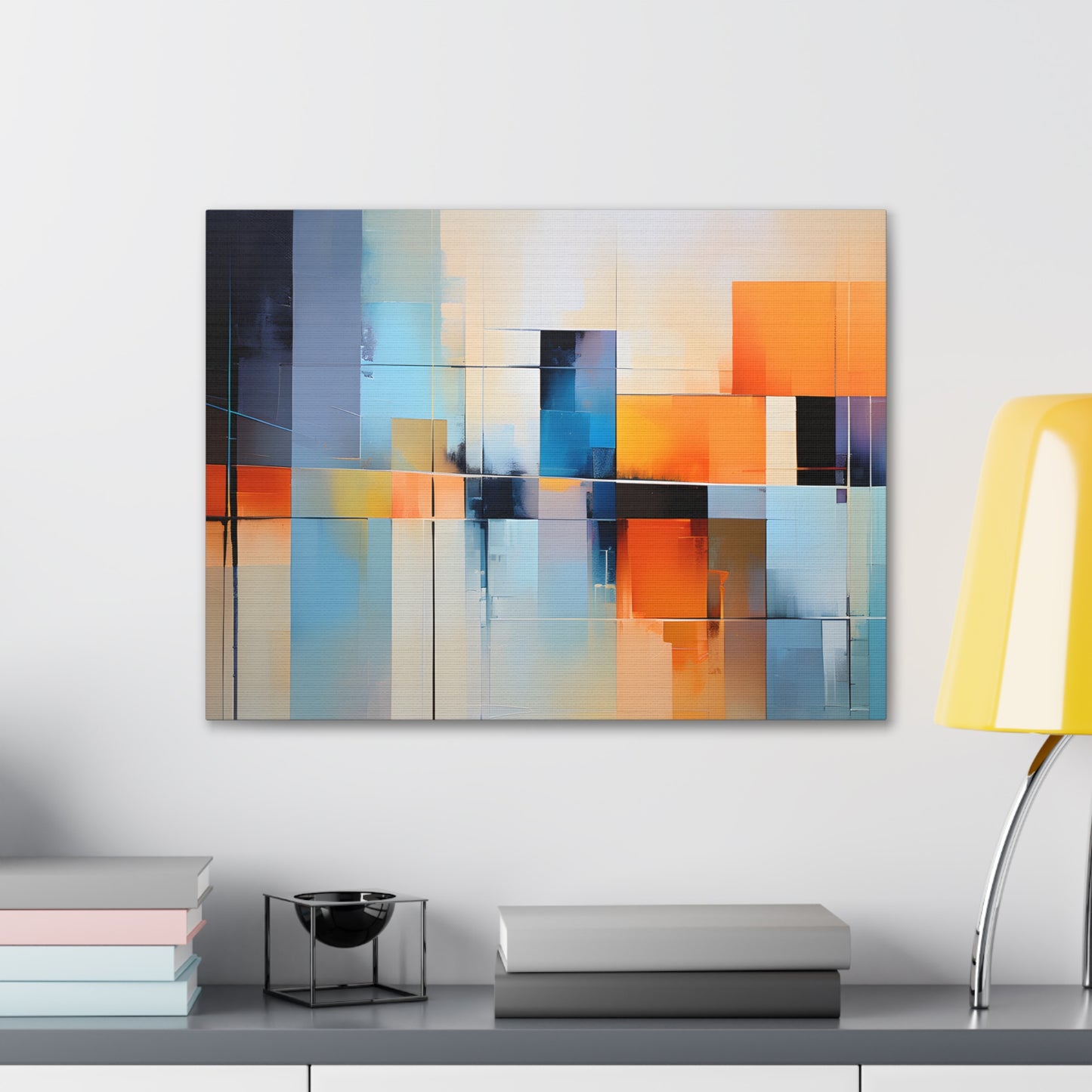 Luminous Lines: Abstract Wall Décor