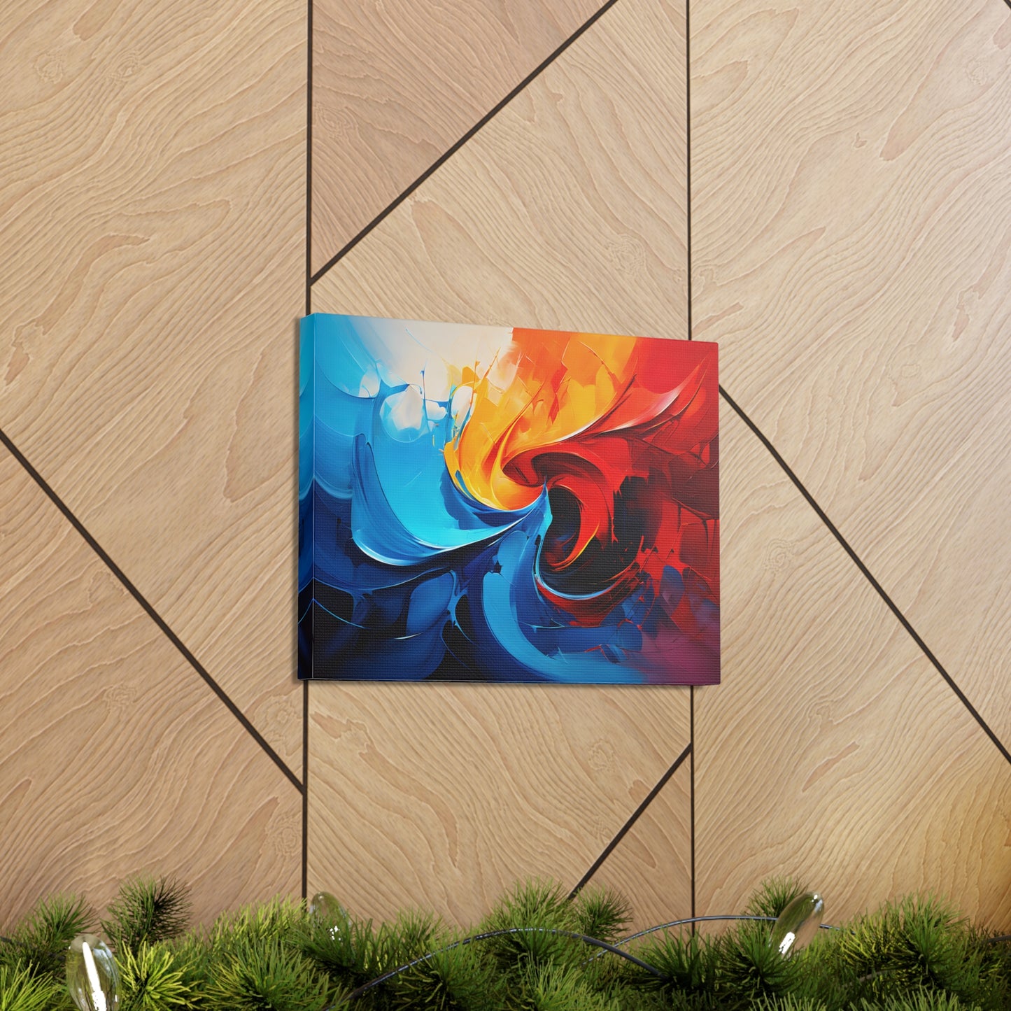 Colorful Chaos: Abstract Wall Décor