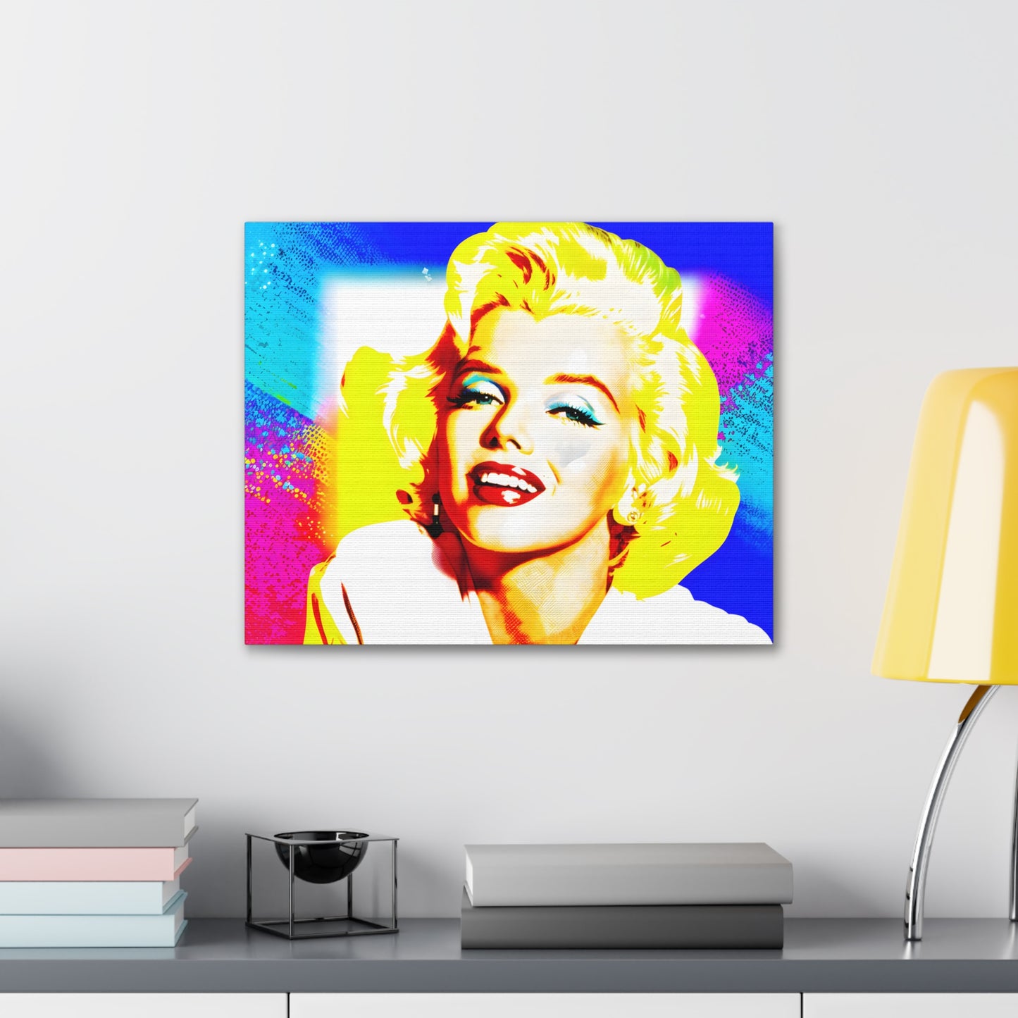 Neon Nostalgia: Pop Art Wall Décor