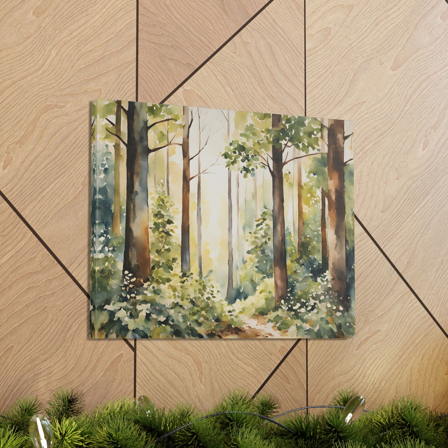 Enchanted Woodlands: Watercolor Wall Décor