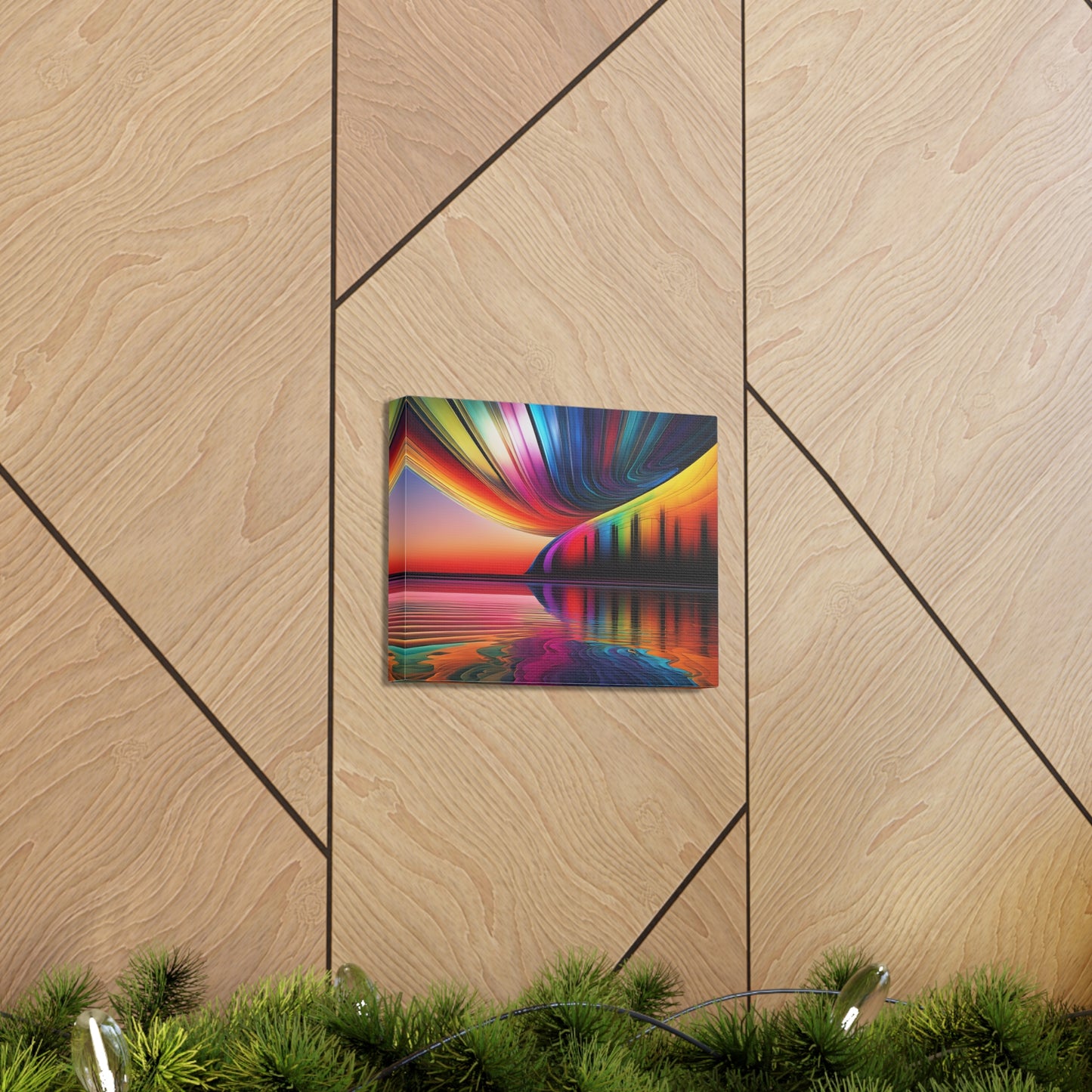 Rippled Silence: Abstract Wall Décor