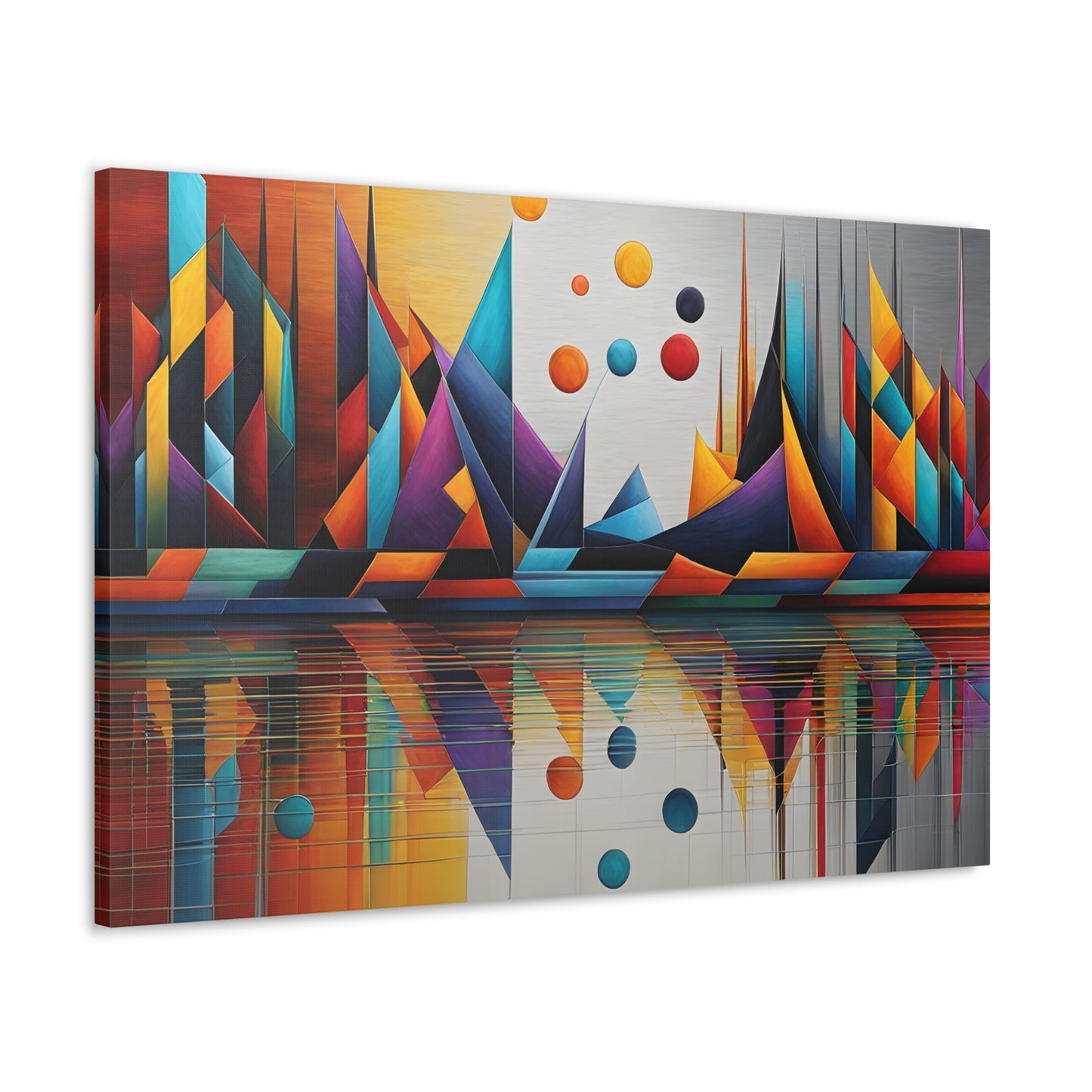 Infinite Reflections: Abstract Wall Décor