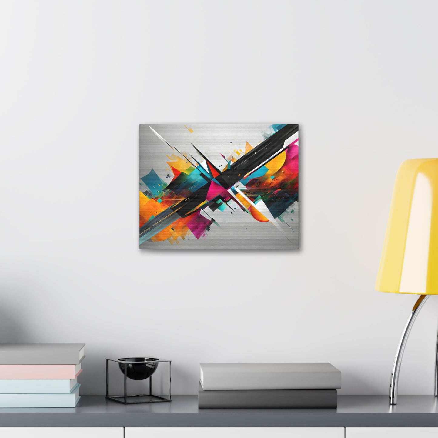 Prismatic Whispers: Abstract Wall Décor