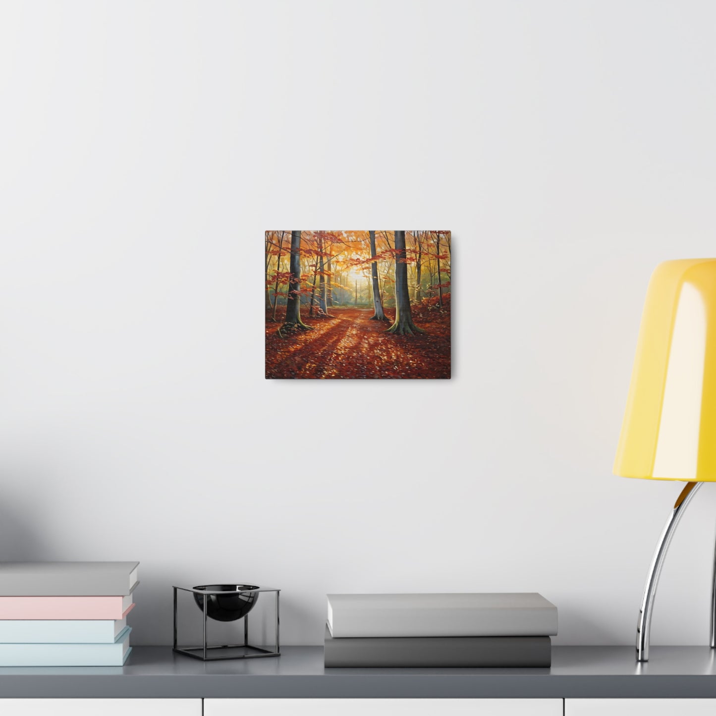 Woodland Trail: Classic Oil Painting Wall Décor