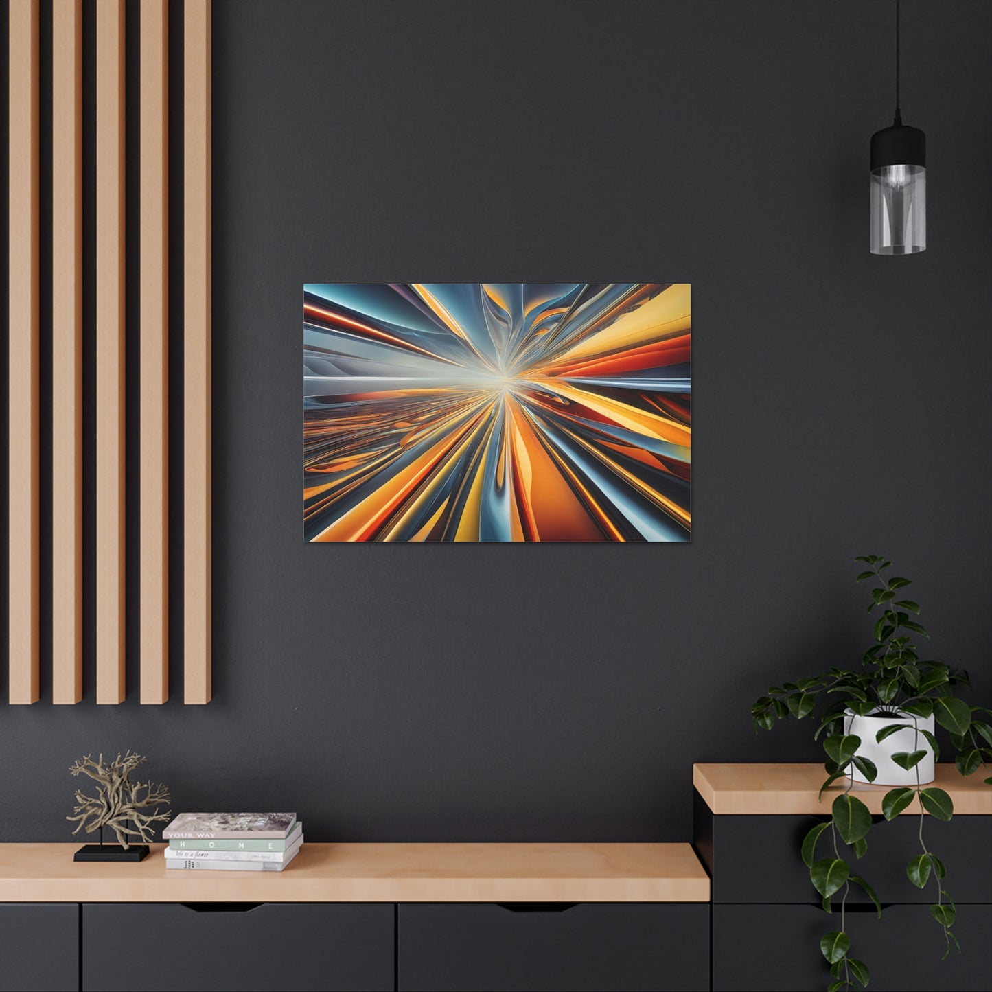 Twilight Reverie: Abstract Wall Décor