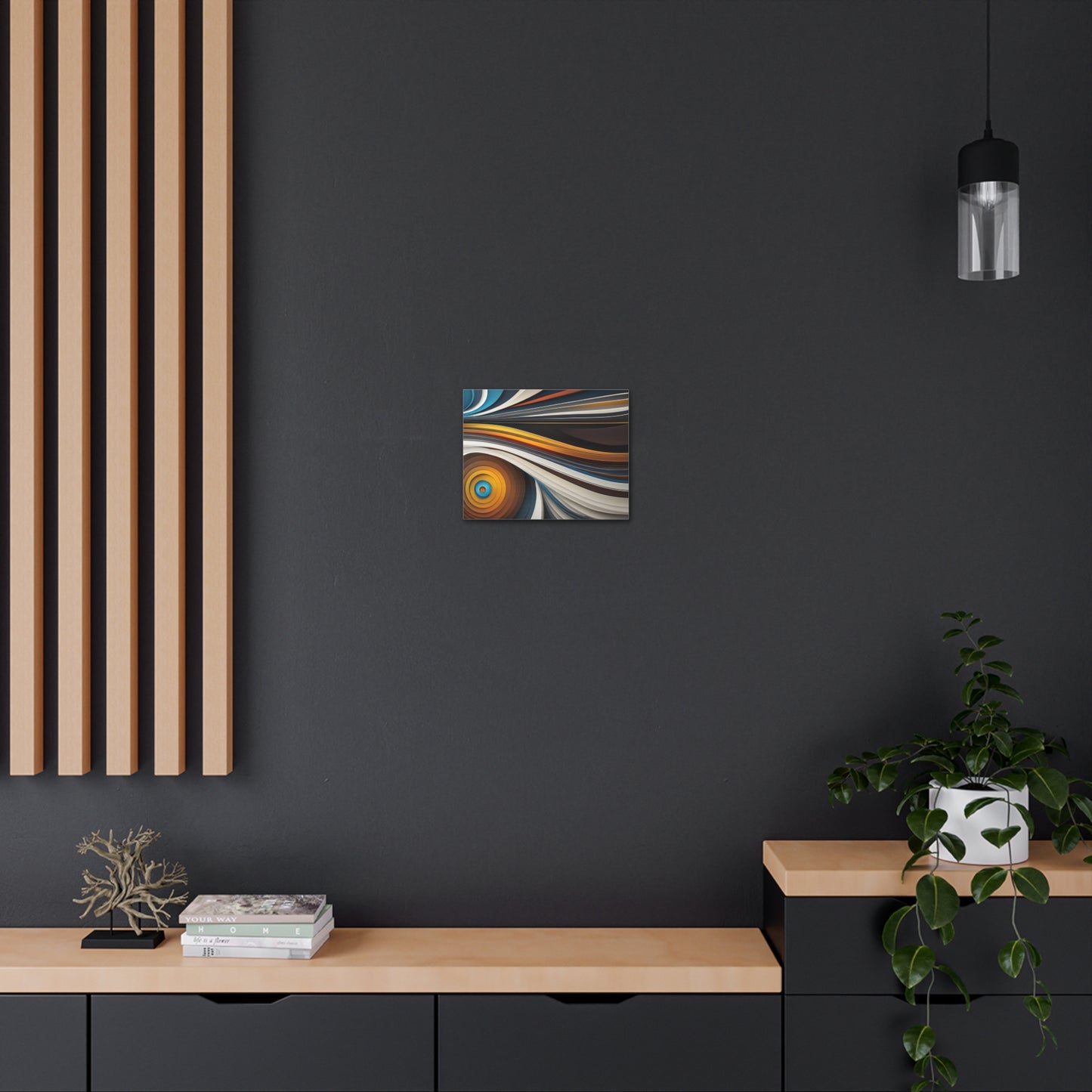 Celestial Whirl: Abstract Wall Décor