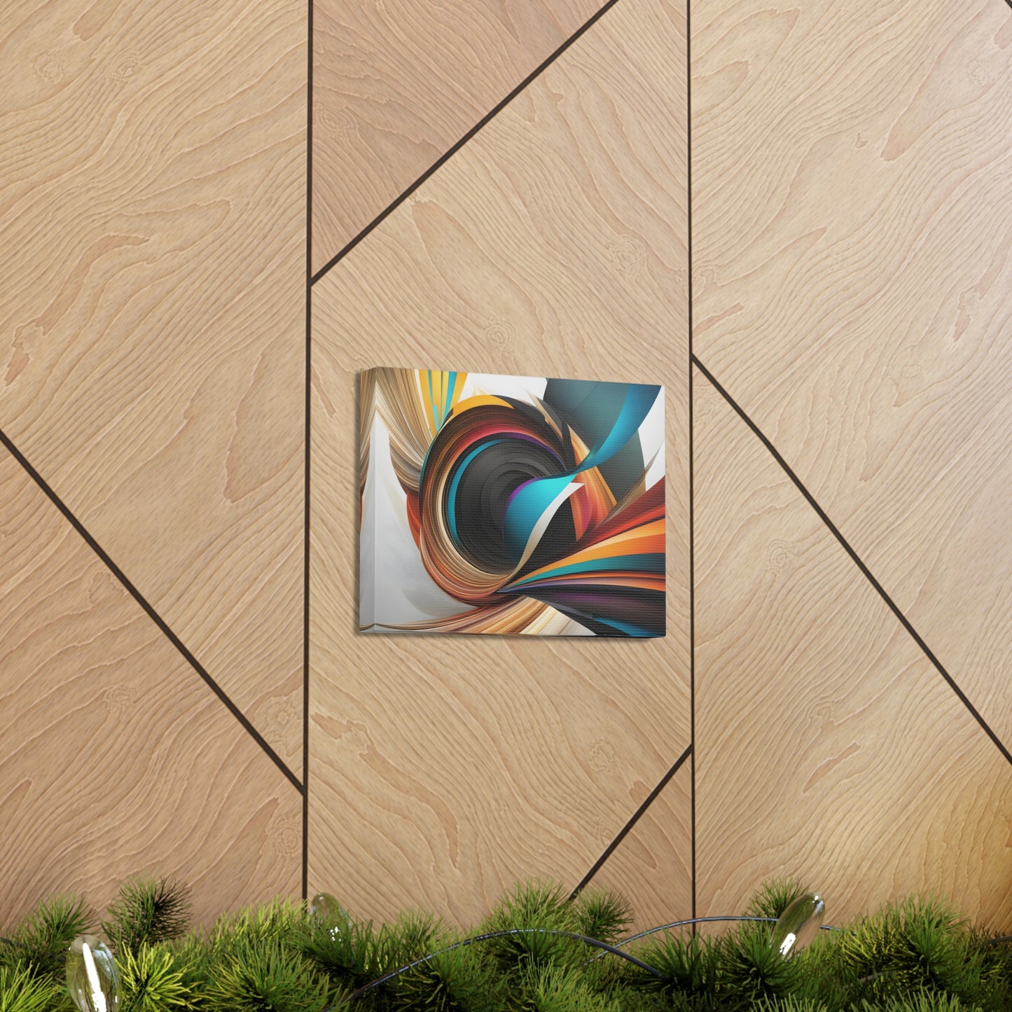 Spectrum Whirl: Abstract Wall Décor