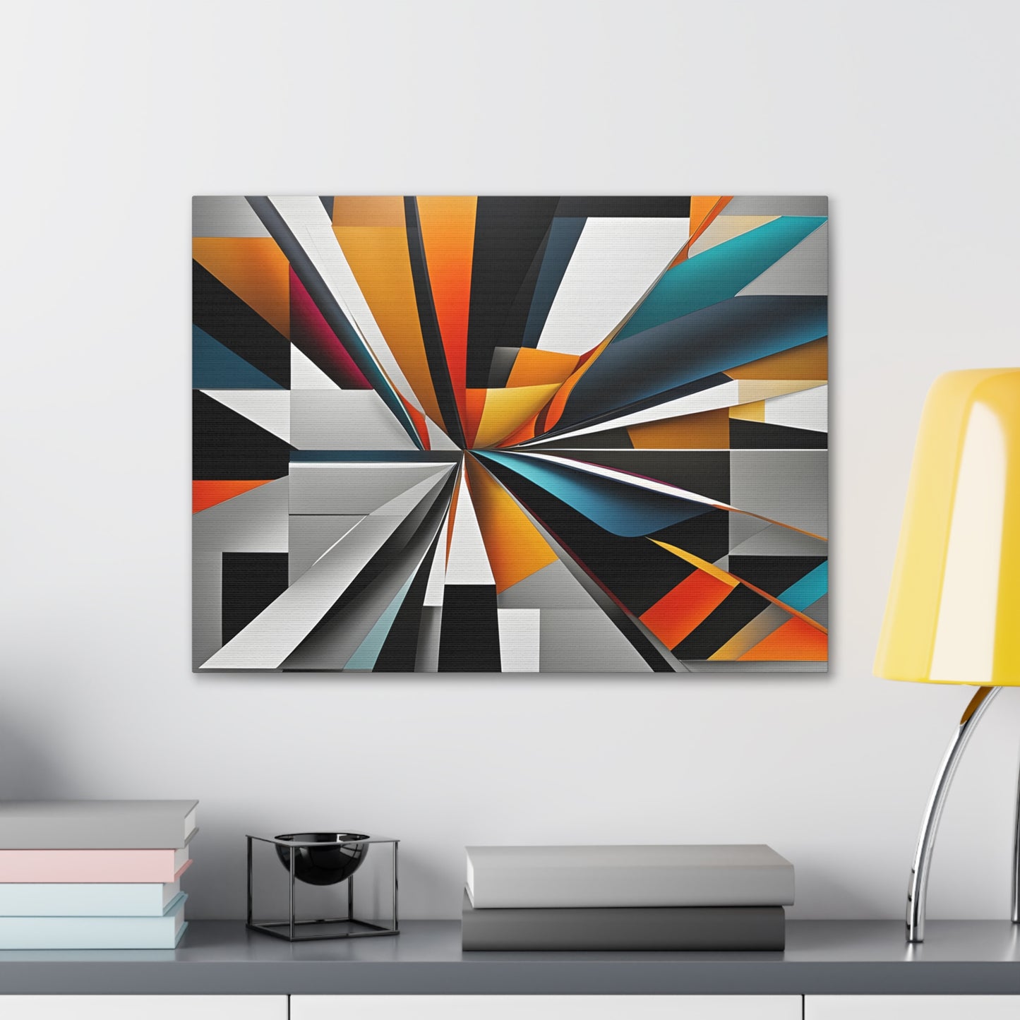 Prism Shadows: Abstract Wall Décor