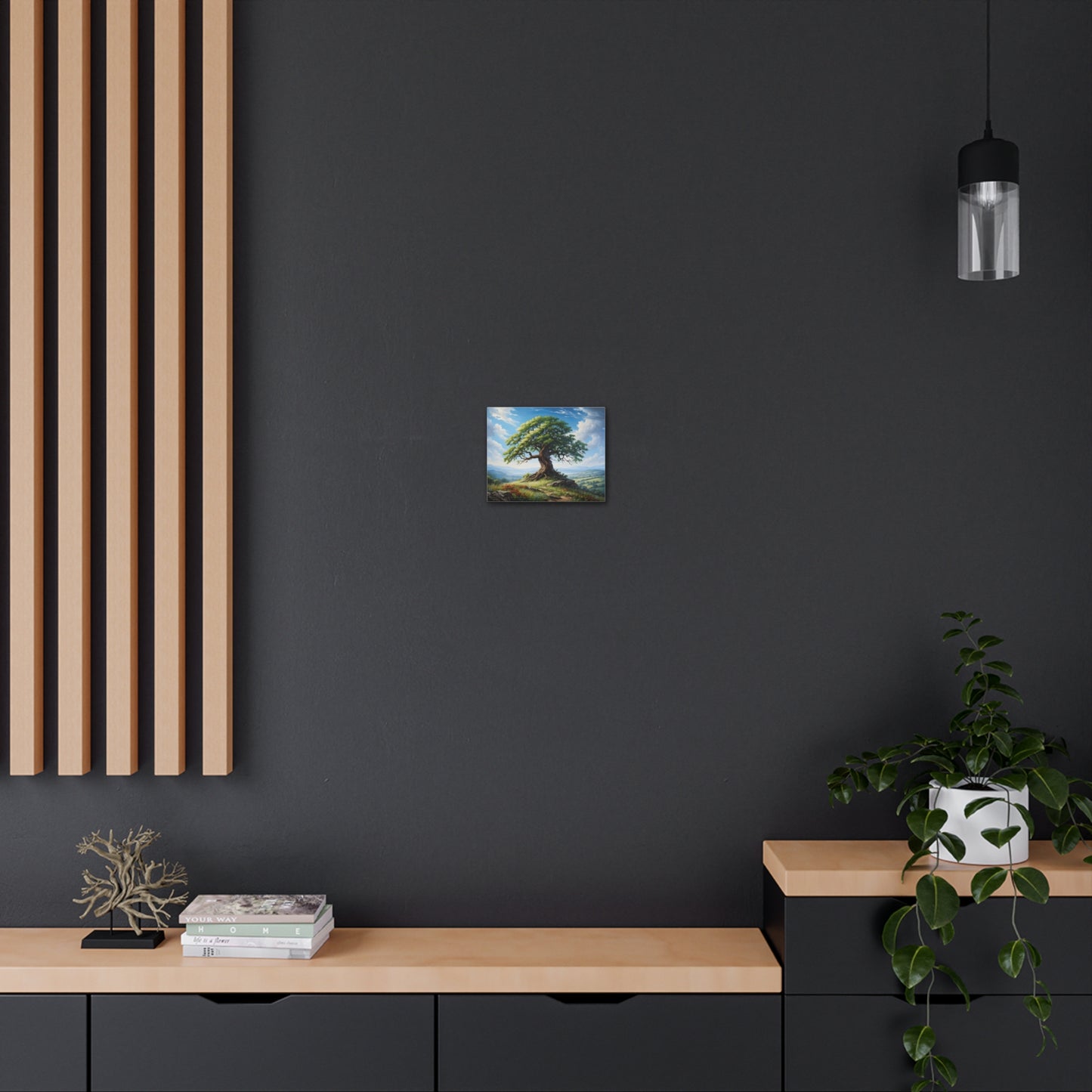 Woodland Peace: Classic Oil Painting Wall Décor