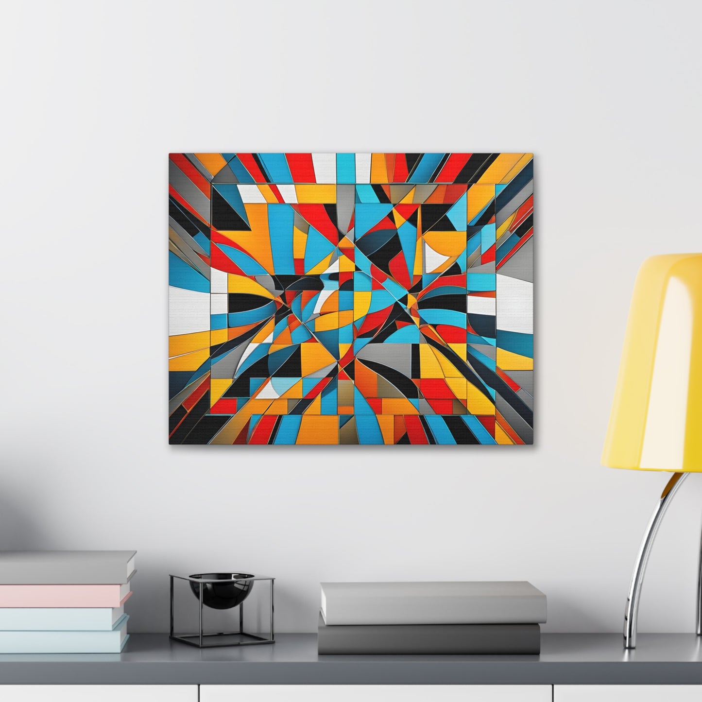 Chromatic Dreams: Abstract Wall Décor