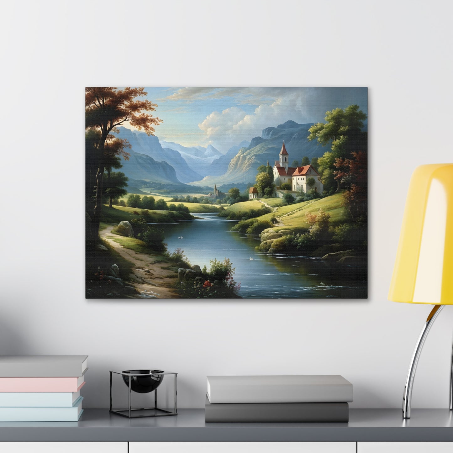 Endless Hills: Classic Oil Painting Wall Décor