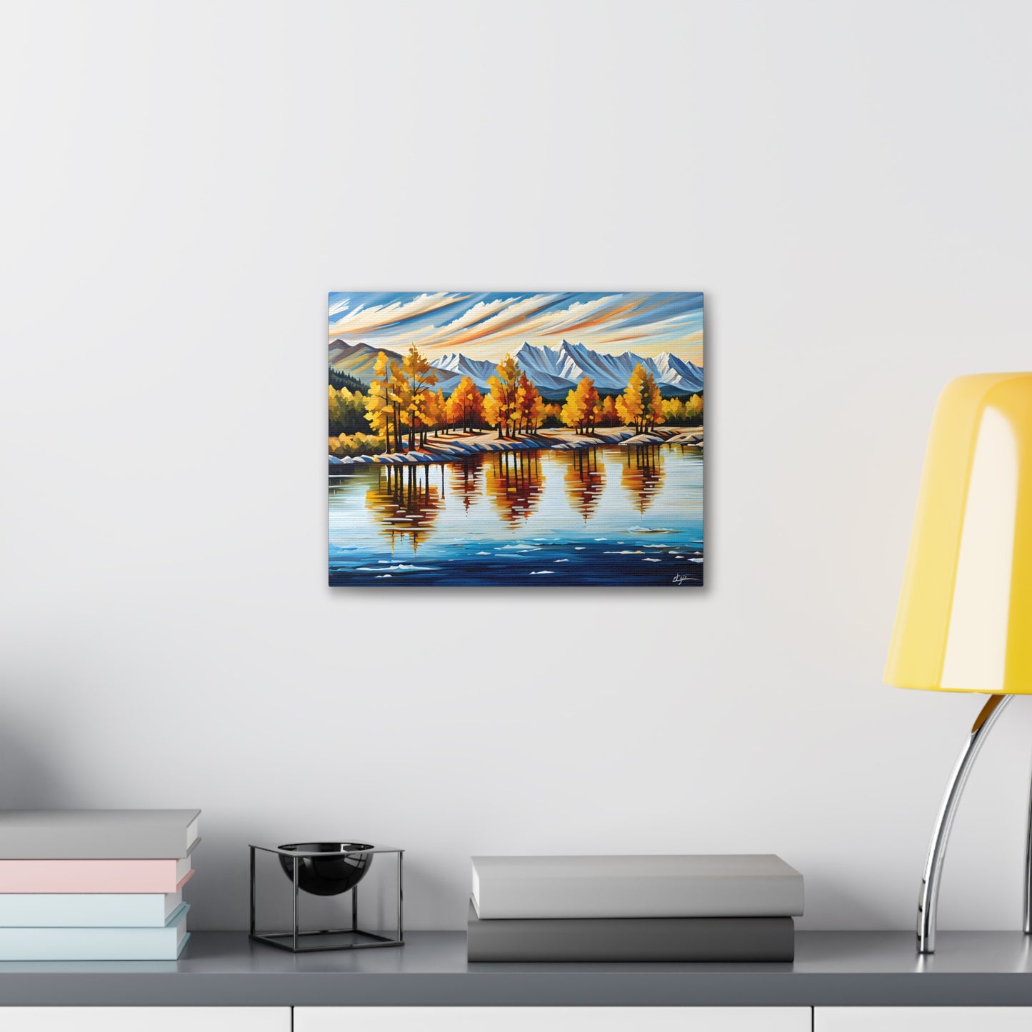 Bright Shoreline: Classic Oil Painting Wall Décor