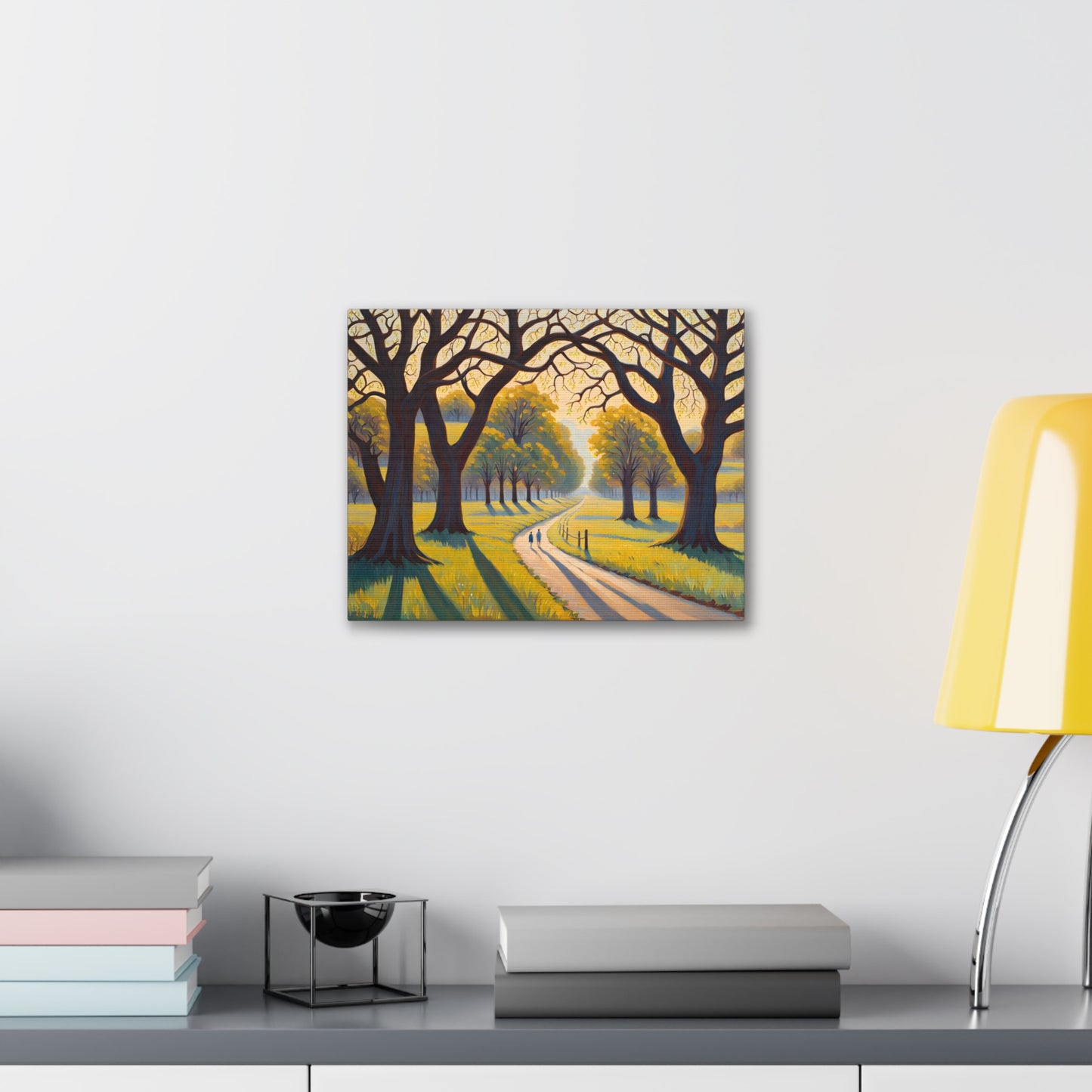 Forest Pathway: Classic Oil Painting Wall Décor