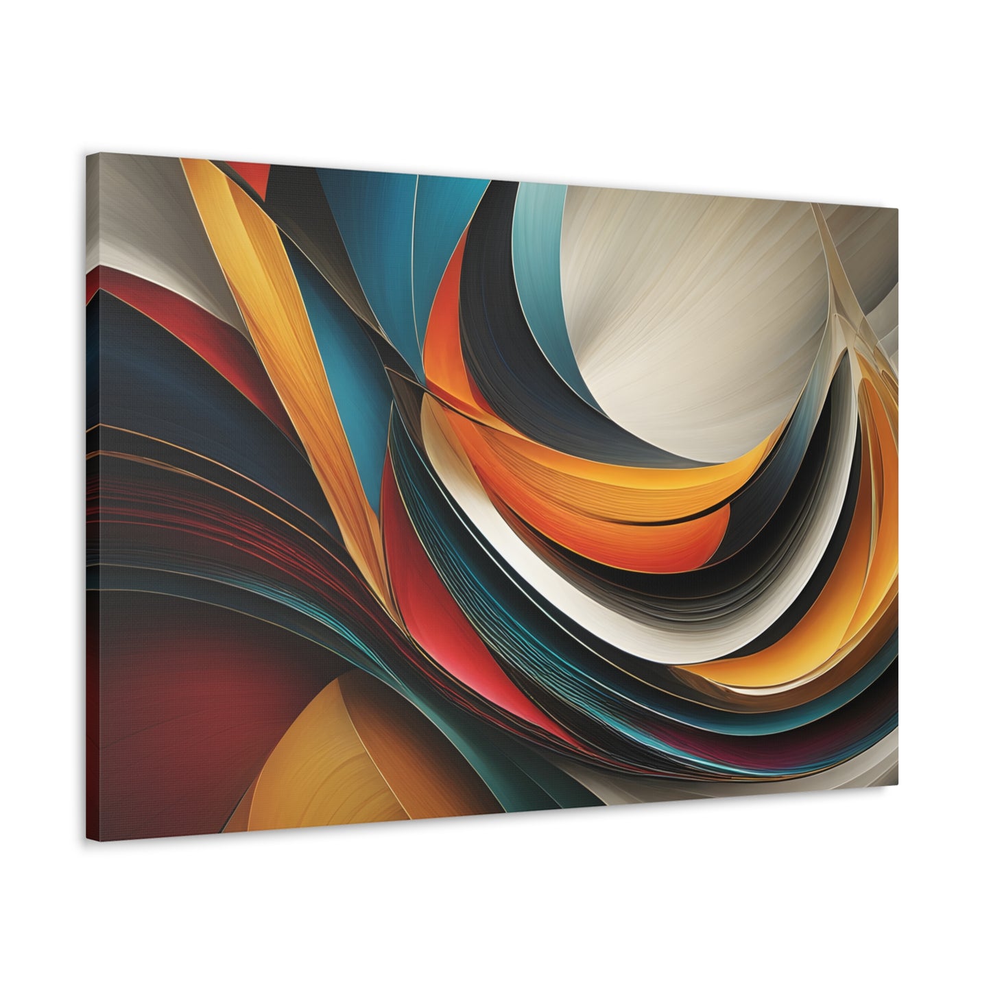 Ethereal Waves: Abstract Wall Décor