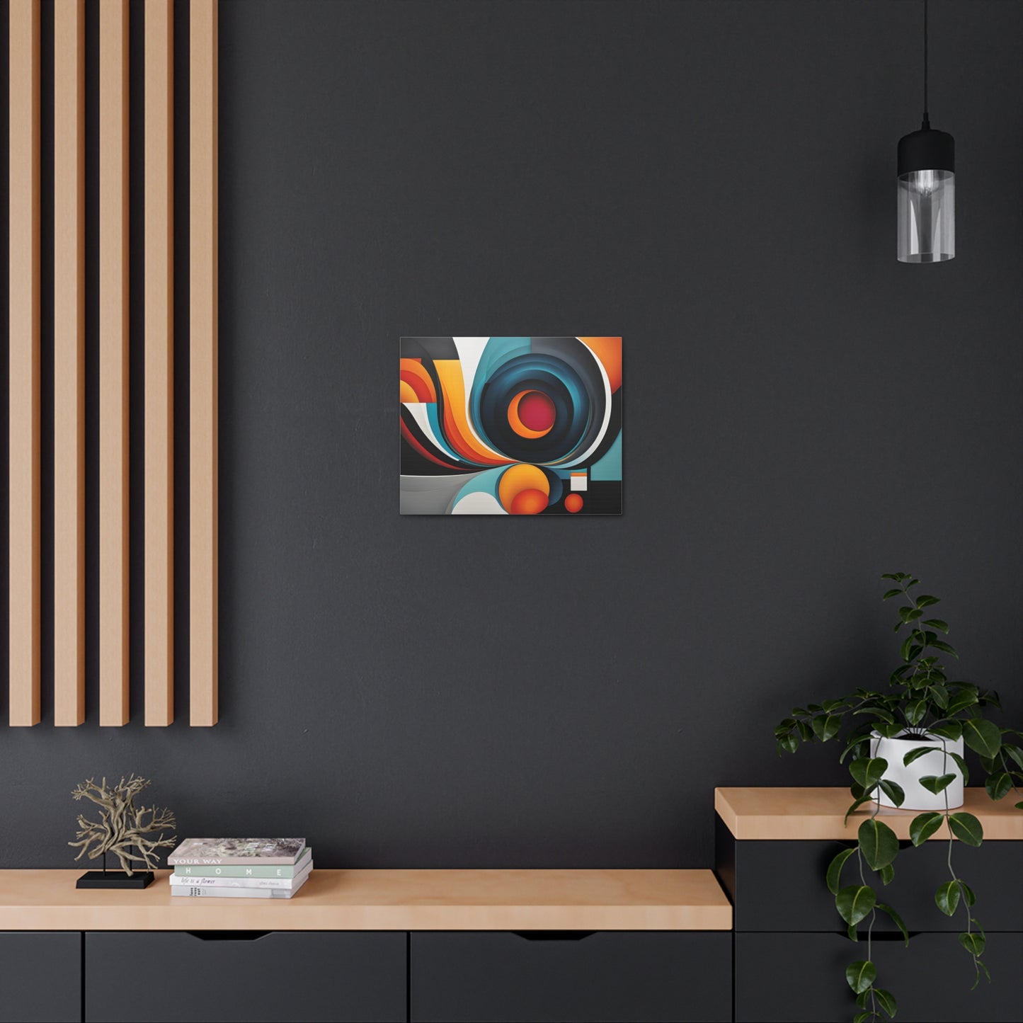 Iridescent Harmony: Abstract Wall Décor