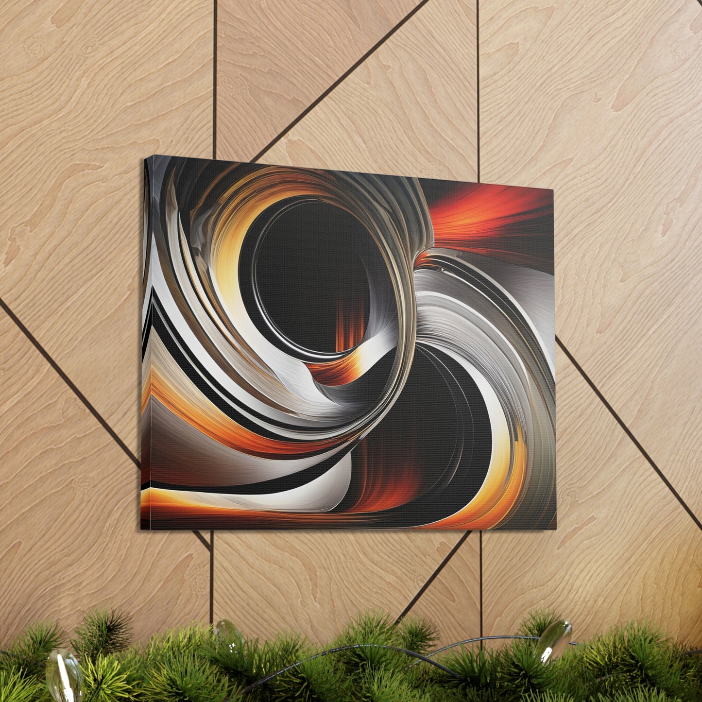 Solar Flares: Abstract Wall Décor