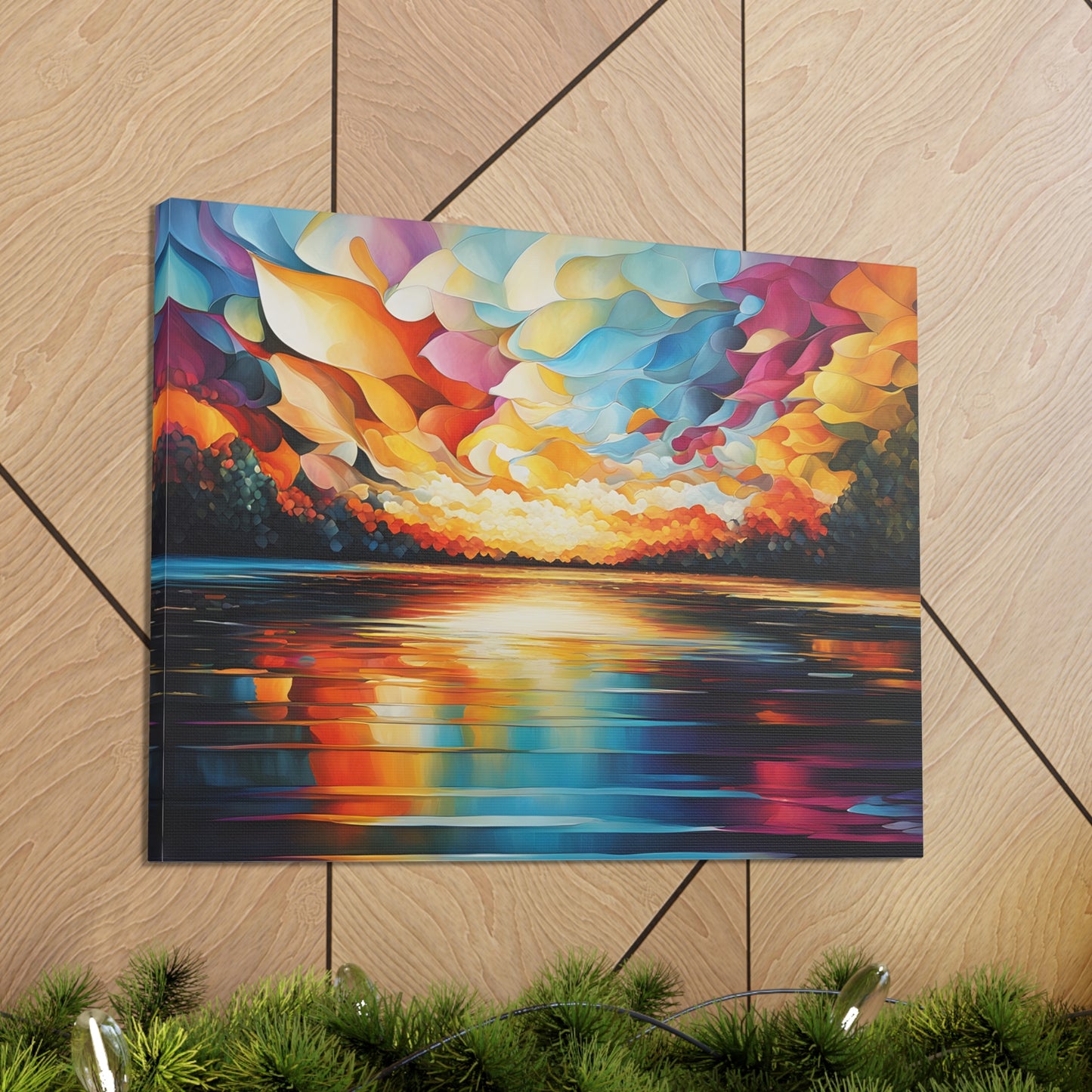 Celestial Tranquility: Abstract Wall Décor