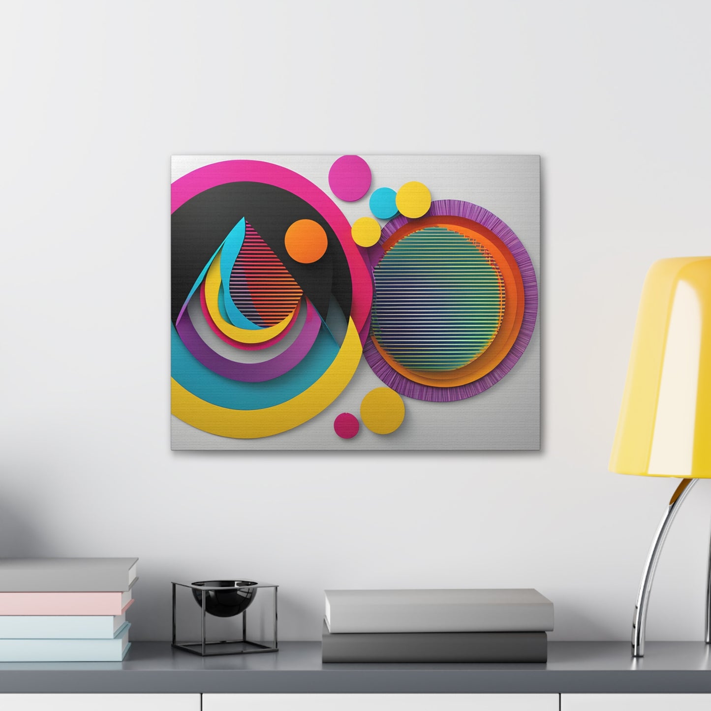 Quantum Harmony: Abstract Wall Décor