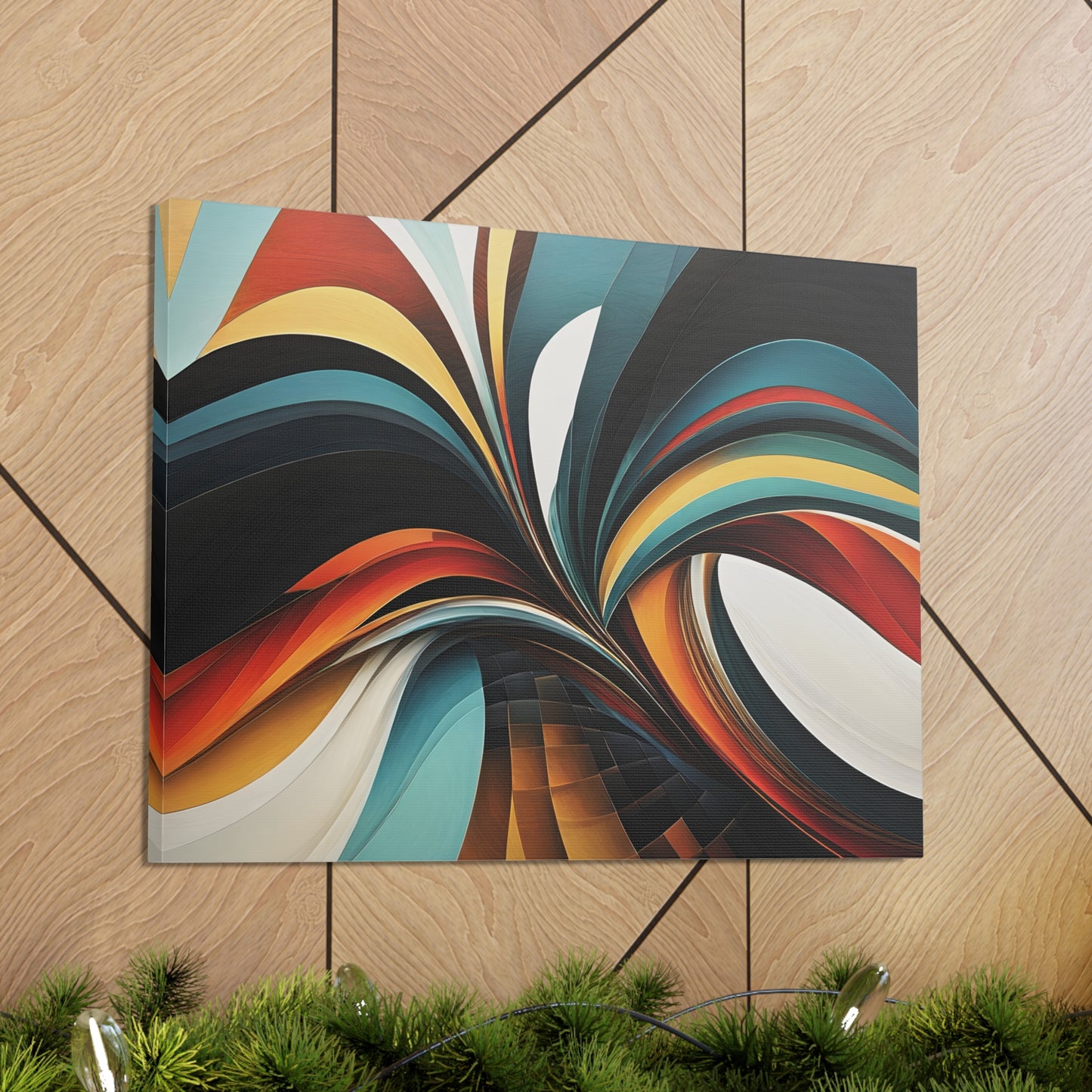 Spectrum Harmony: Abstract Wall Décor