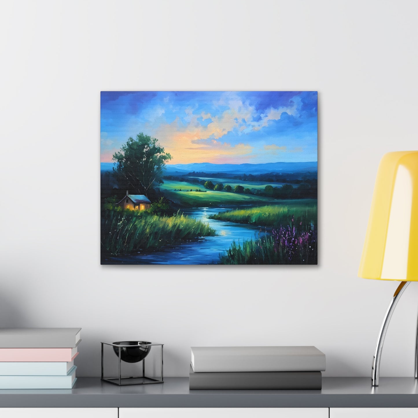 Tranquil Vista: Classic Oil Painting Wall Décor