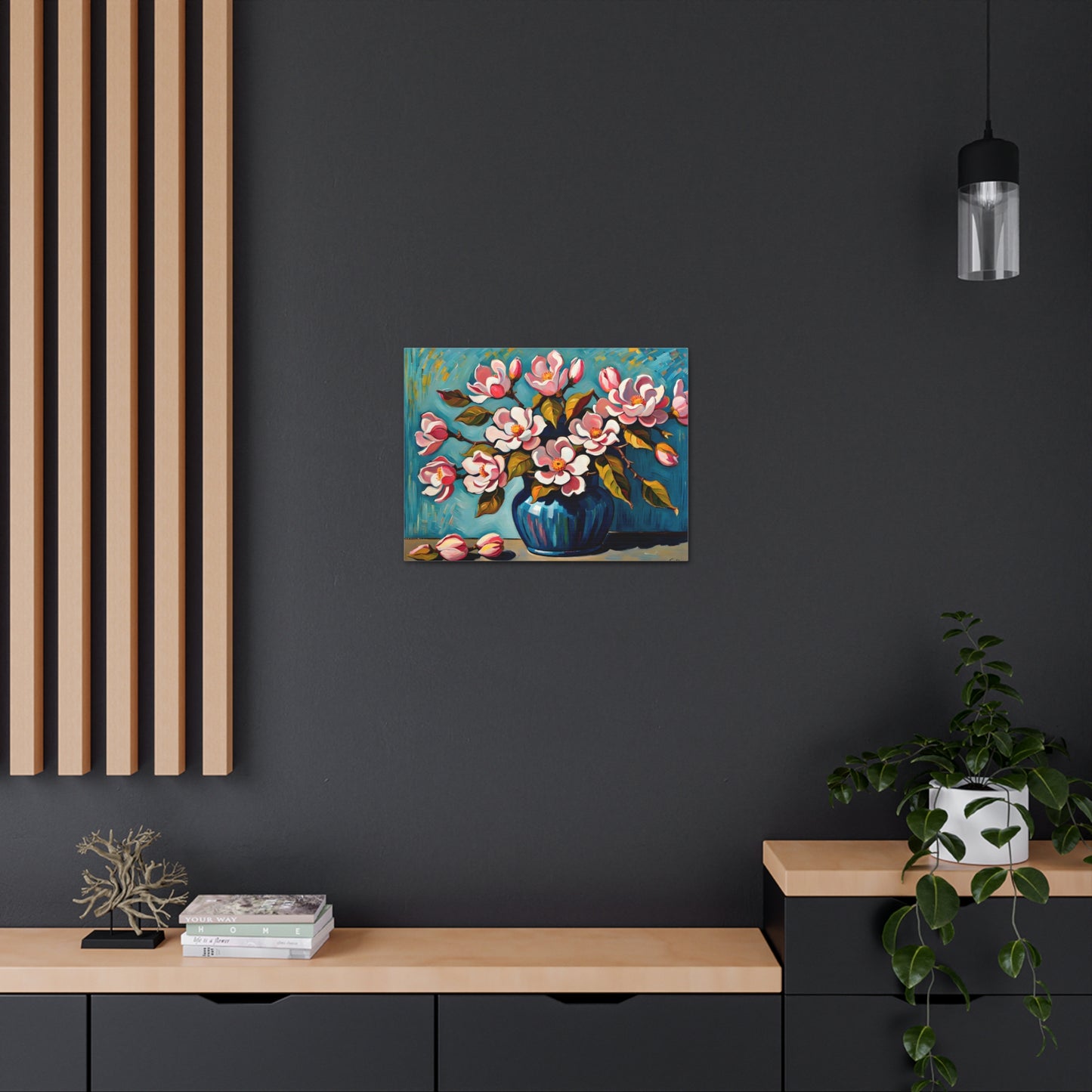 Lush Primrose: Classic Oil Painting Wall Décor