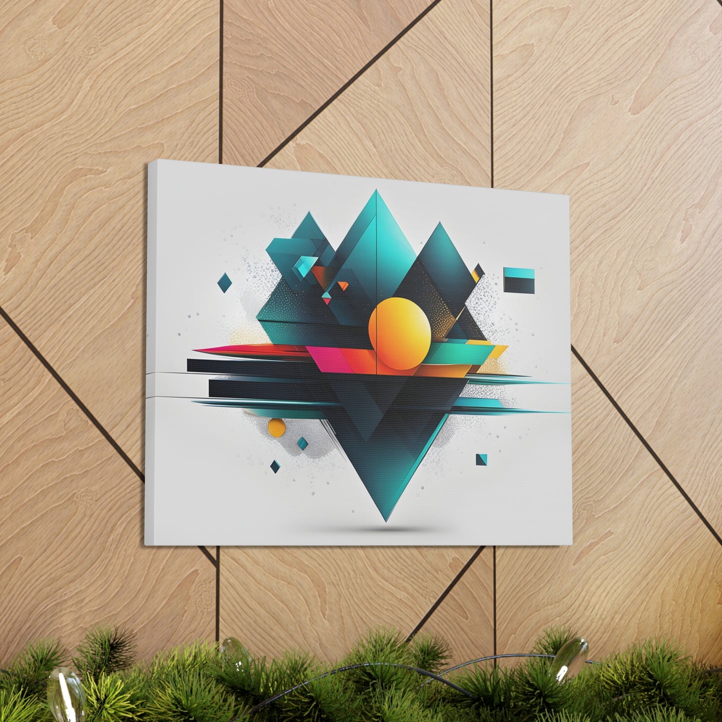 Spectrum Horizon: Abstract Wall Décor