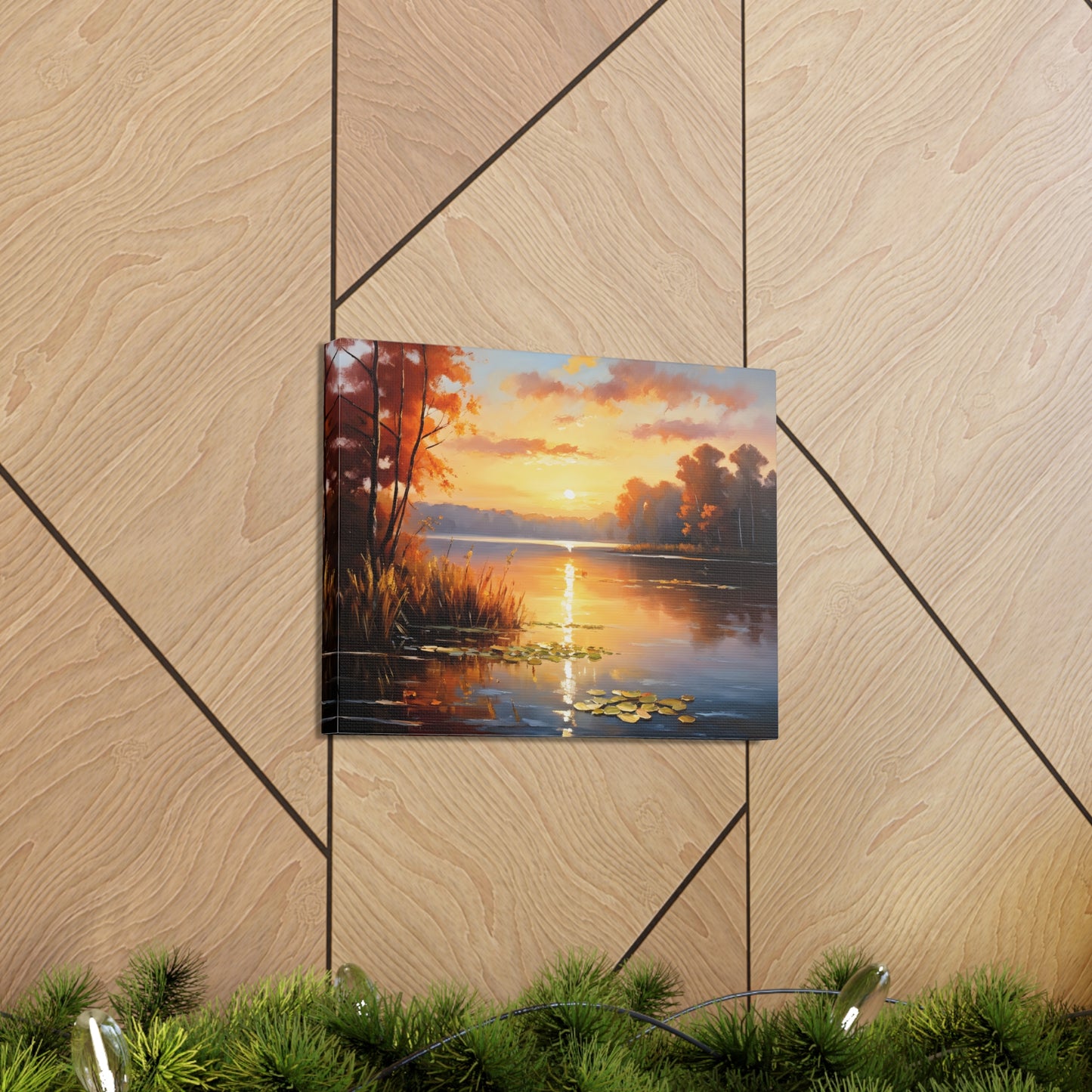 Enchanted Vista: Classic Oil Painting Wall Décor