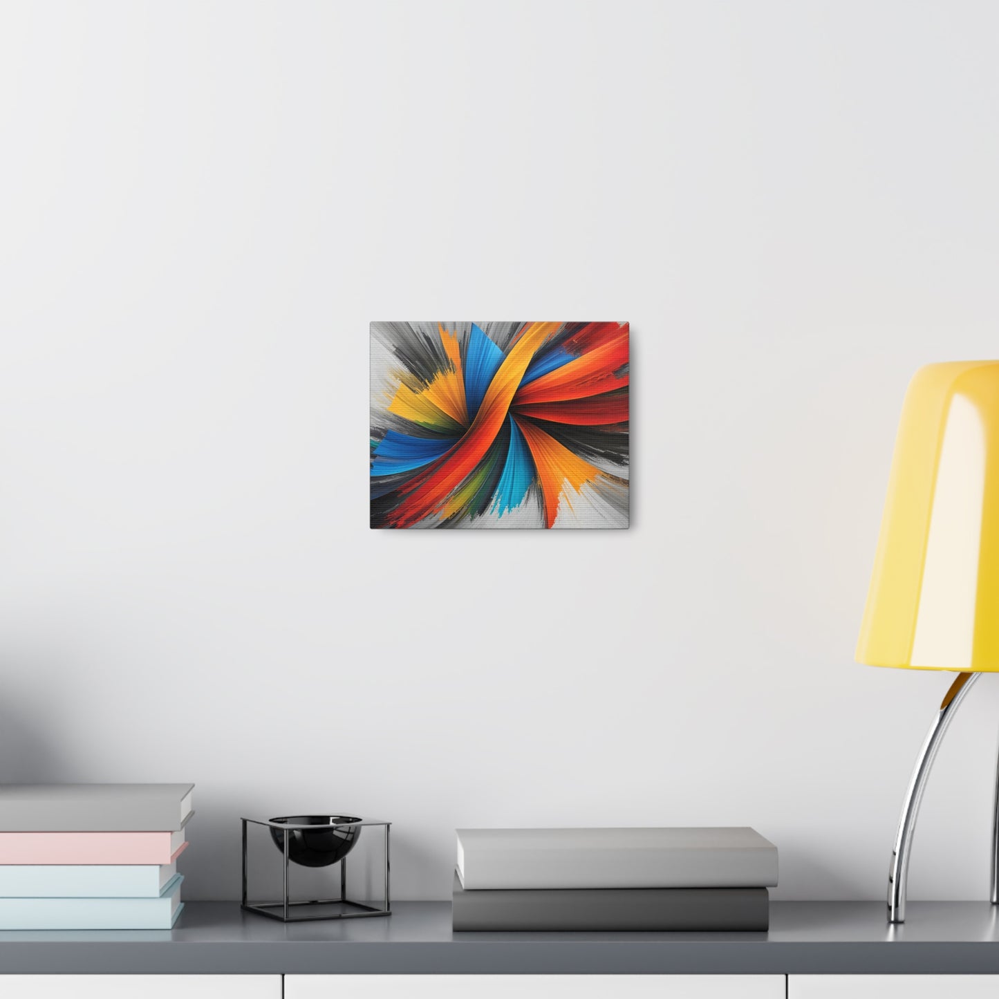 Twilight Whirl: Abstract Wall Décor