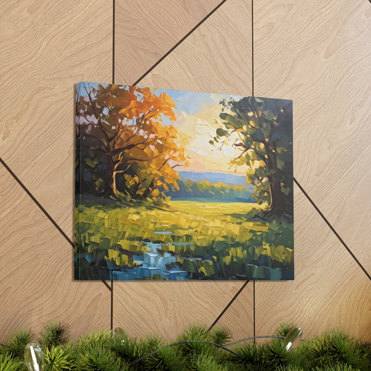 Enchanted Forest: Classic Oil Painting Wall Décor