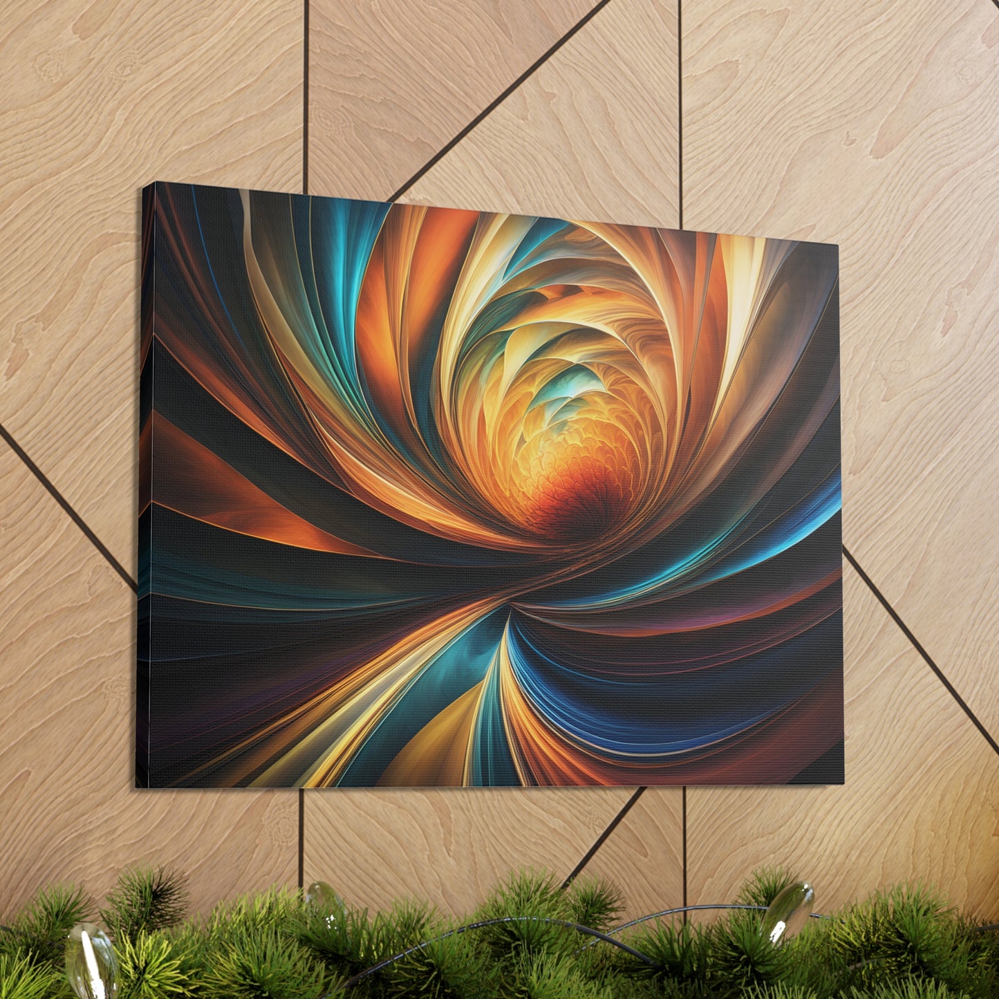 Serene Pathways: Abstract Wall Décor