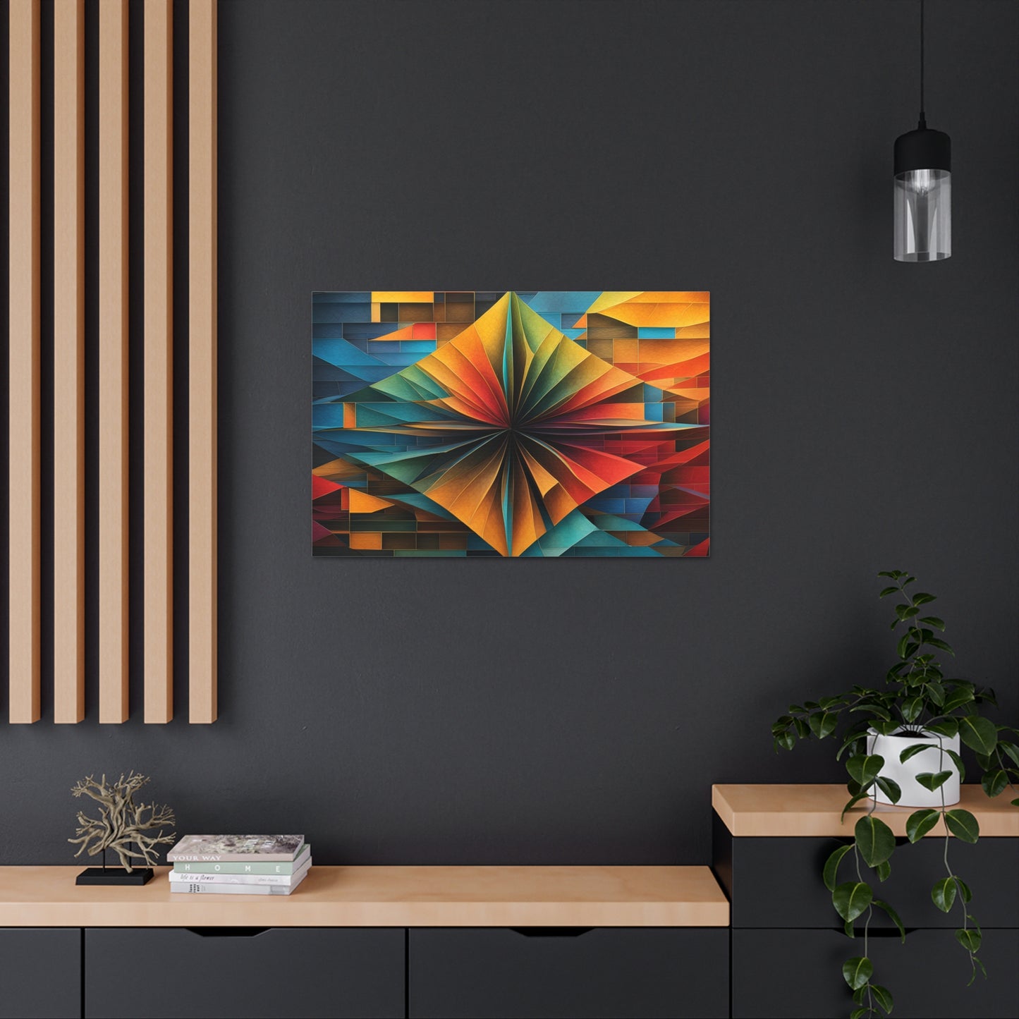 Celestial Mingle: Abstract Wall Décor