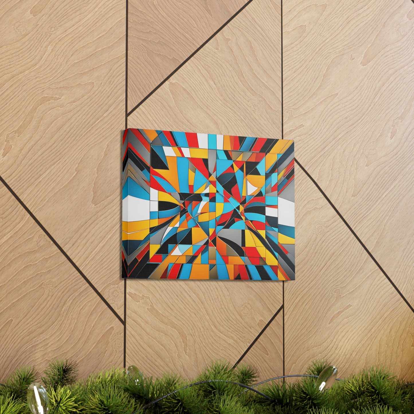 Chromatic Dreams: Abstract Wall Décor