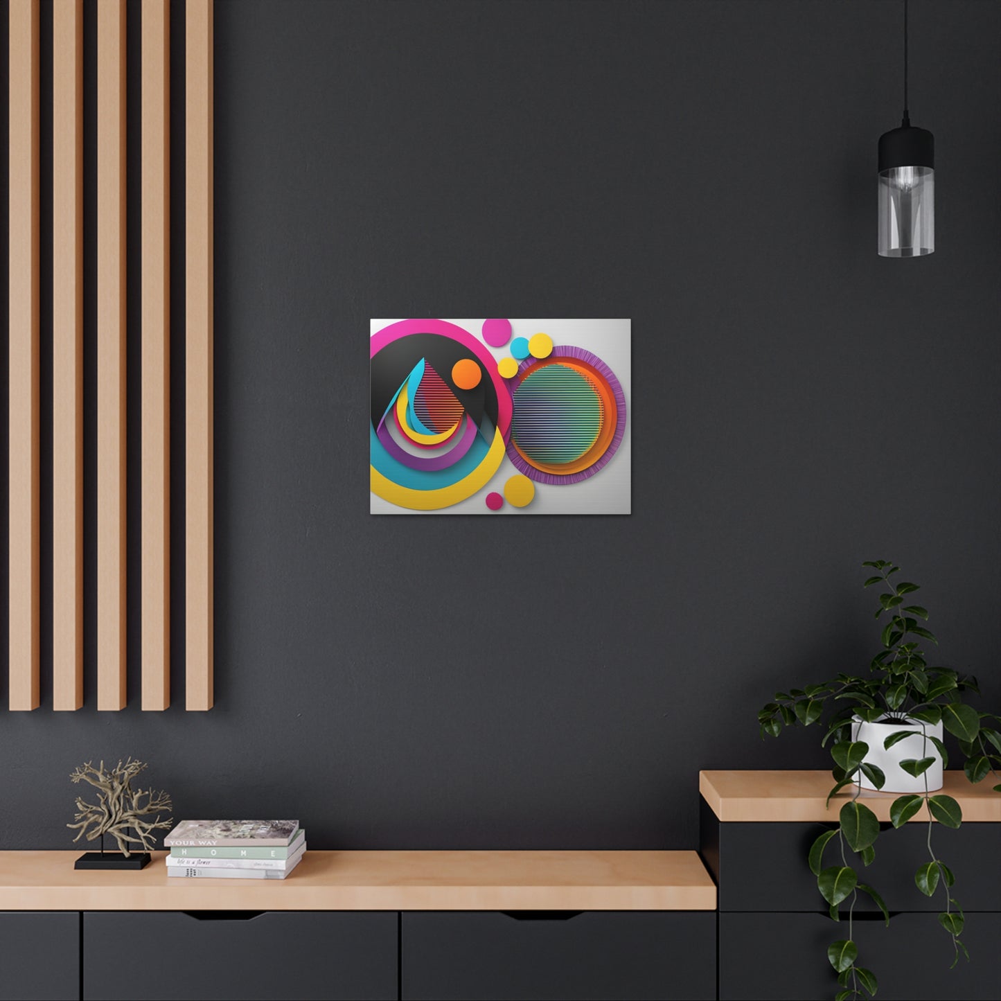 Quantum Harmony: Abstract Wall Décor