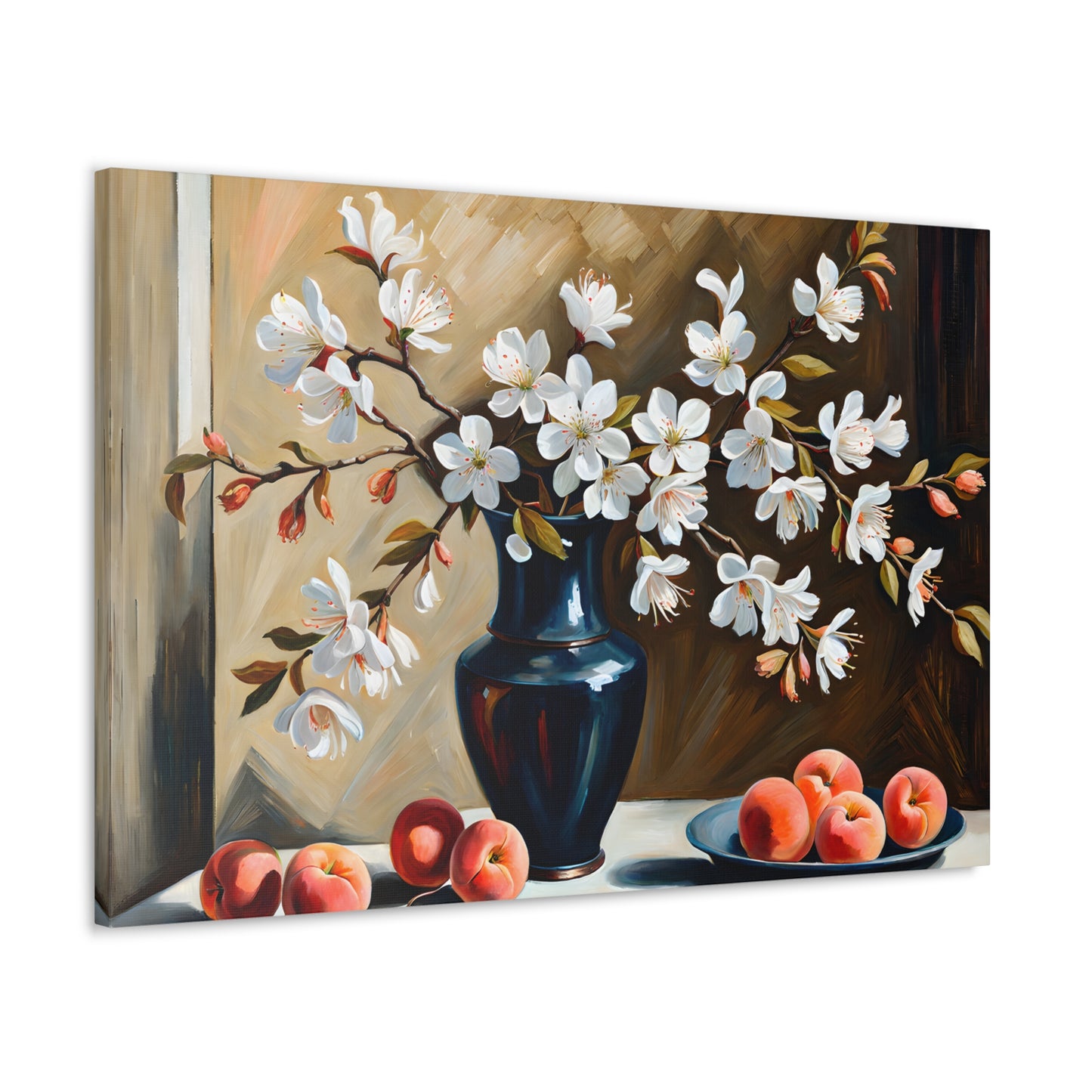 Golden Orchard: Classic Oil Painting Wall Décor