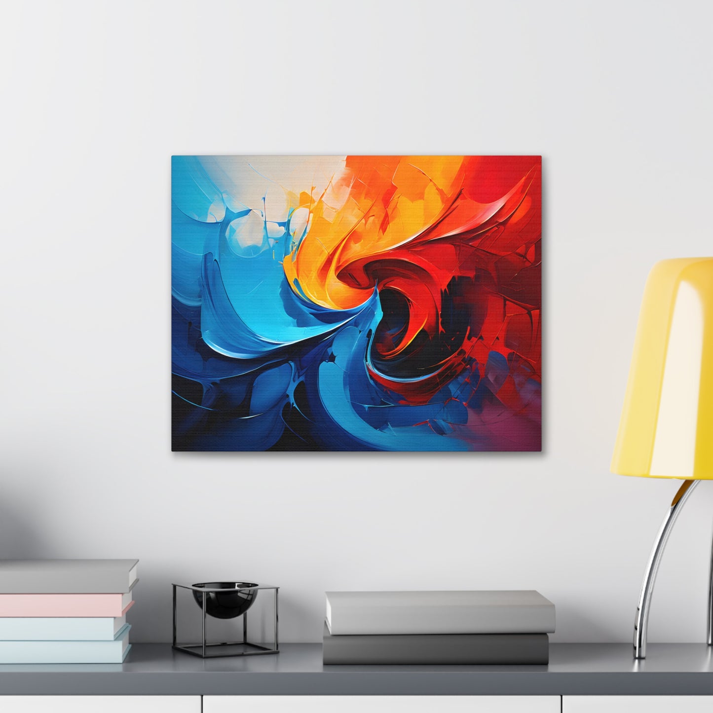 Colorful Chaos: Abstract Wall Décor