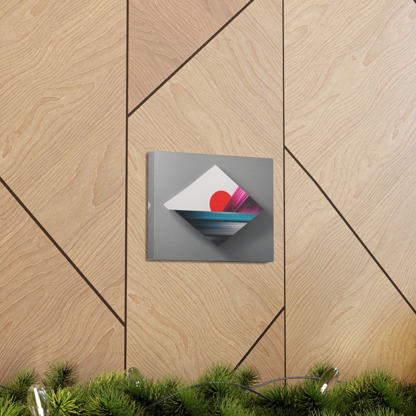 Prismatic Echoes: Abstract Wall Décor