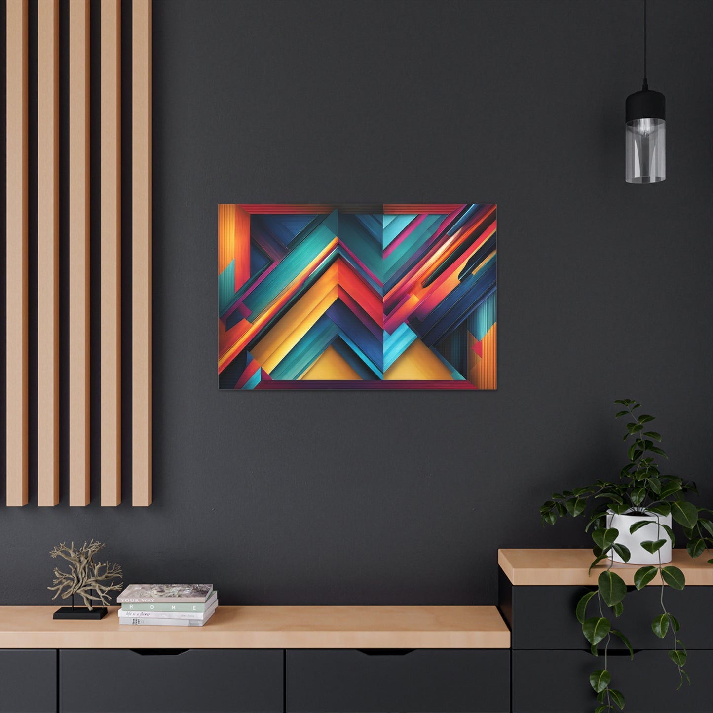 Quantum Mirage: Abstract Wall Décor