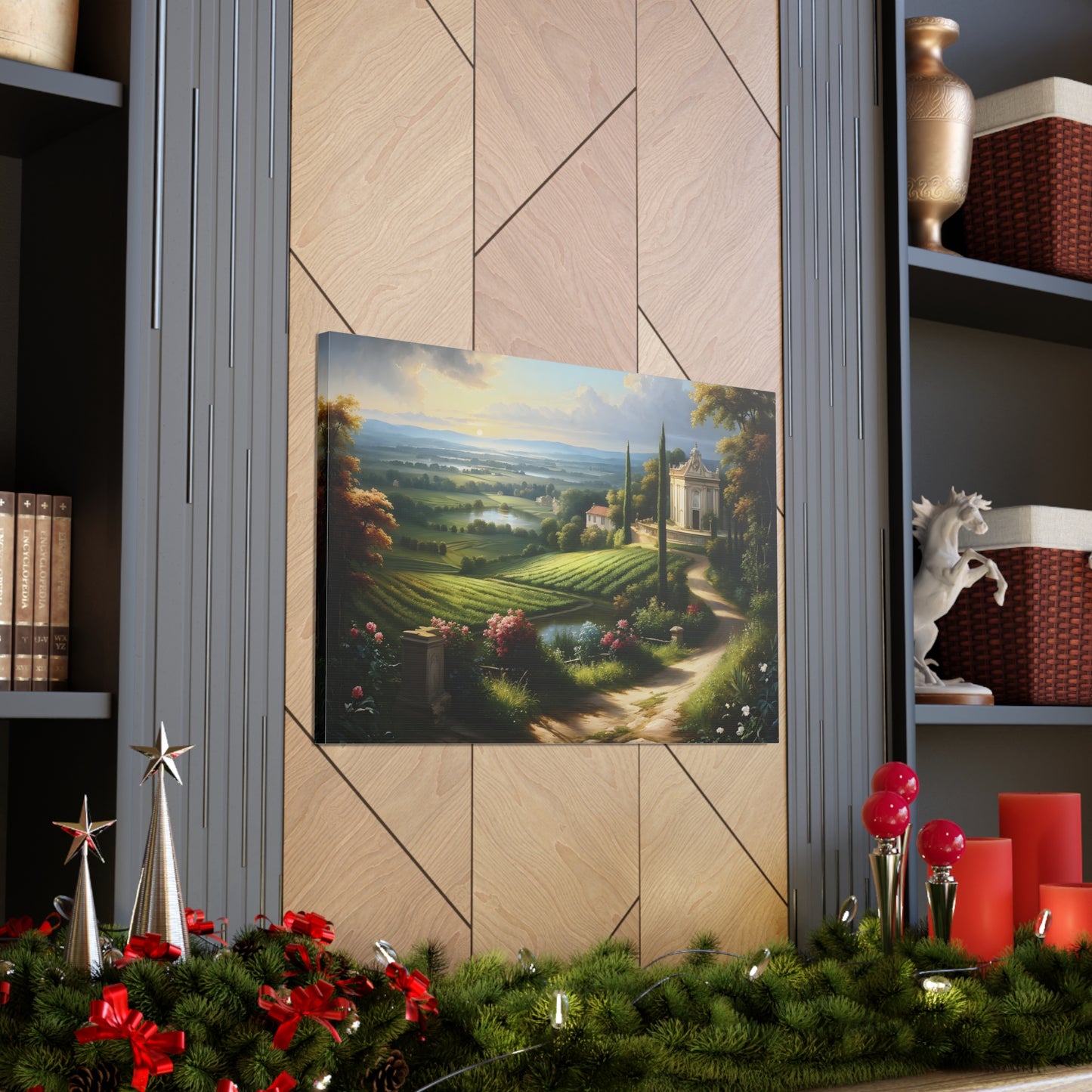 Woodland Glade: Classic Oil Painting Wall Décor