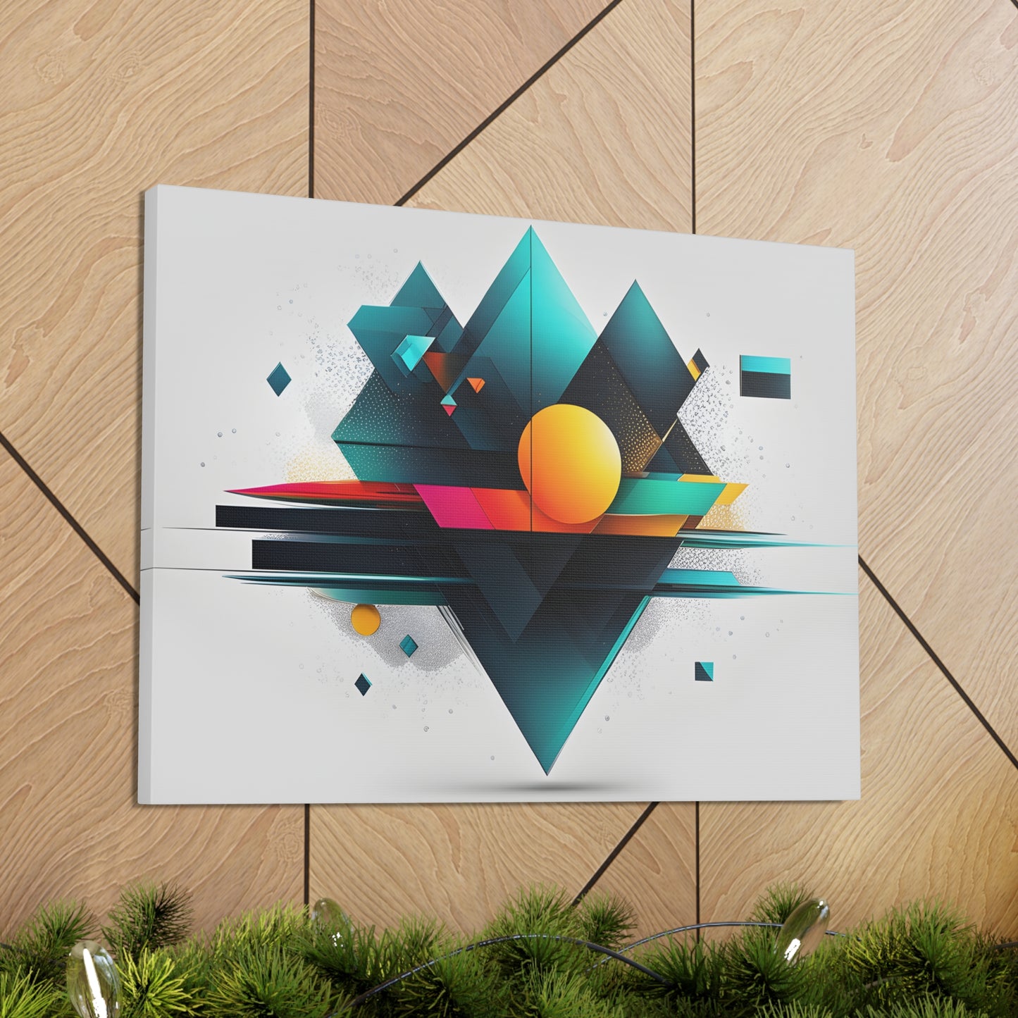 Spectrum Horizon: Abstract Wall Décor