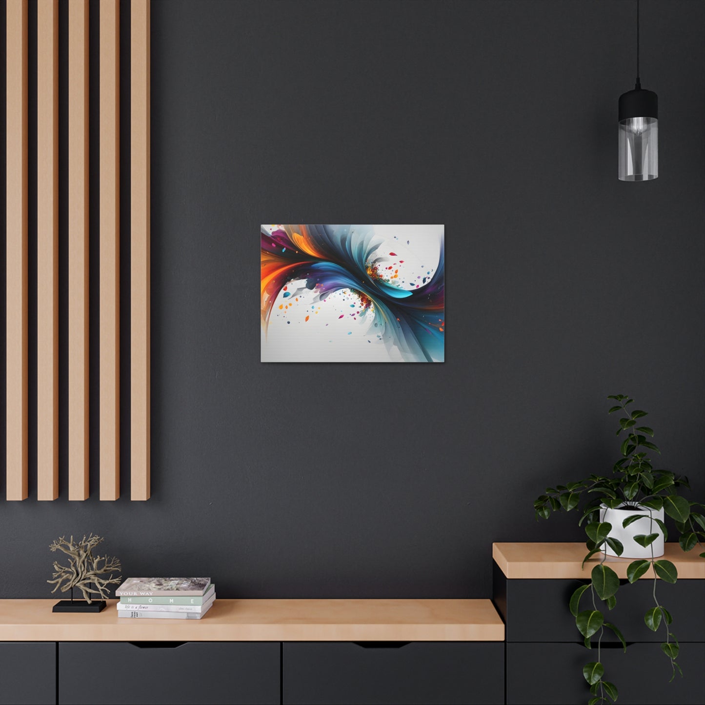 Ephemeral Colors: Abstract Wall Décor