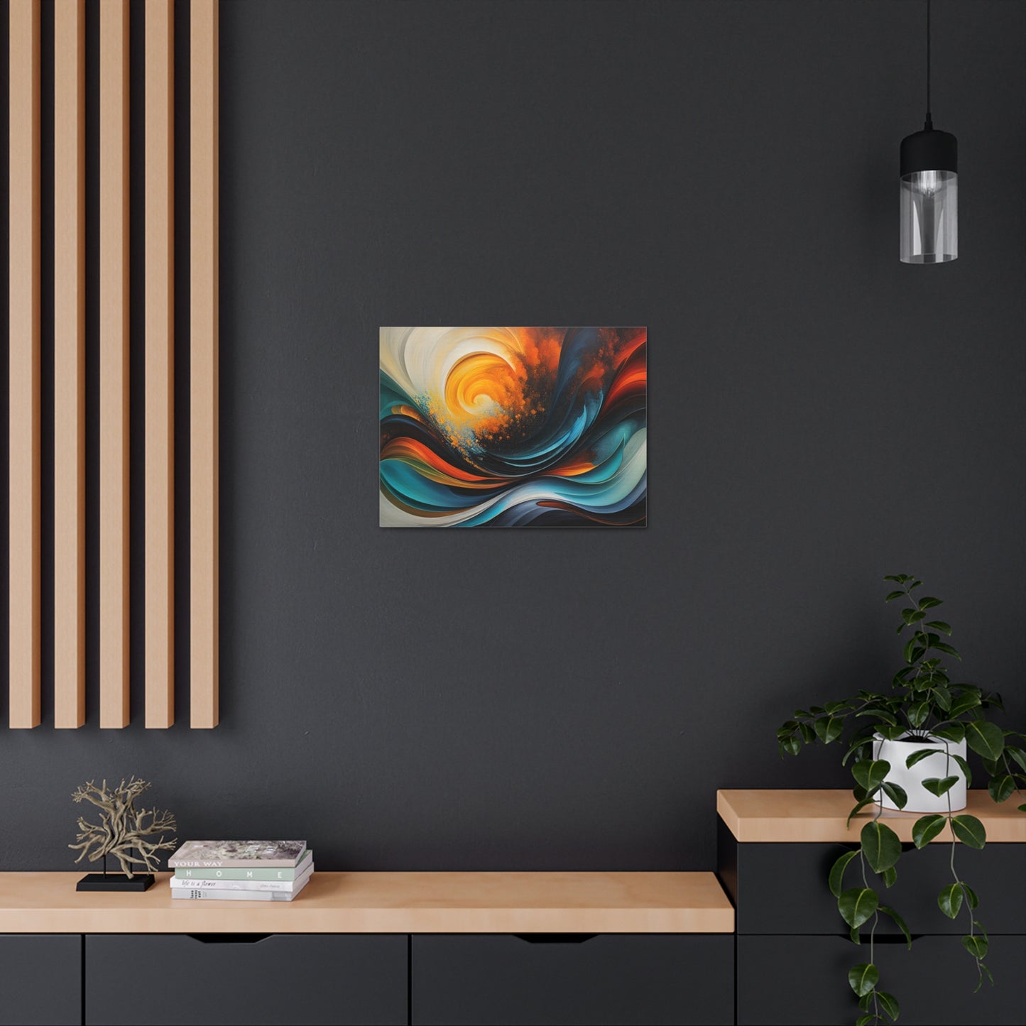 Starlit Spectrum: Abstract Wall Décor