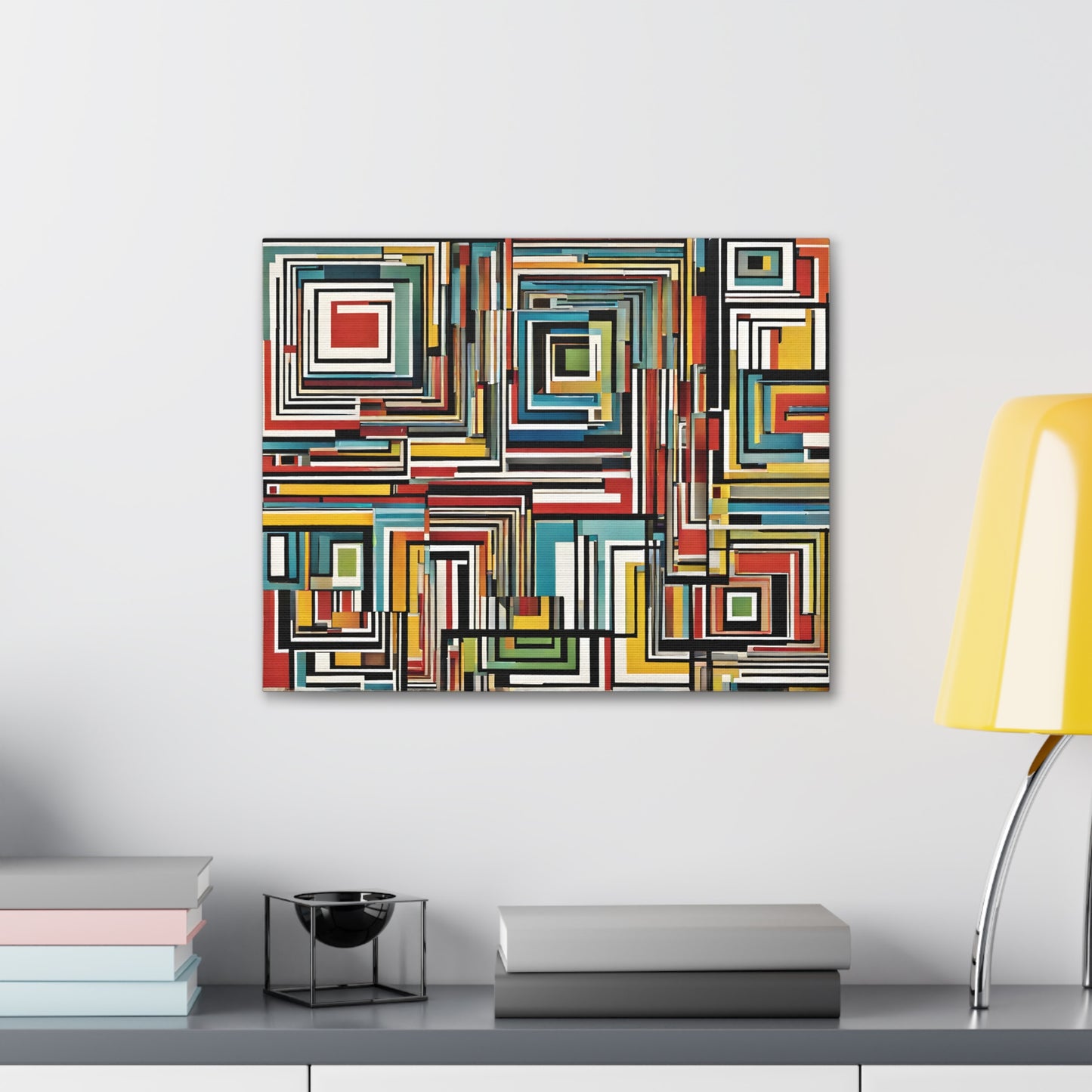 Enchanted Maze: Abstract Wall Décor